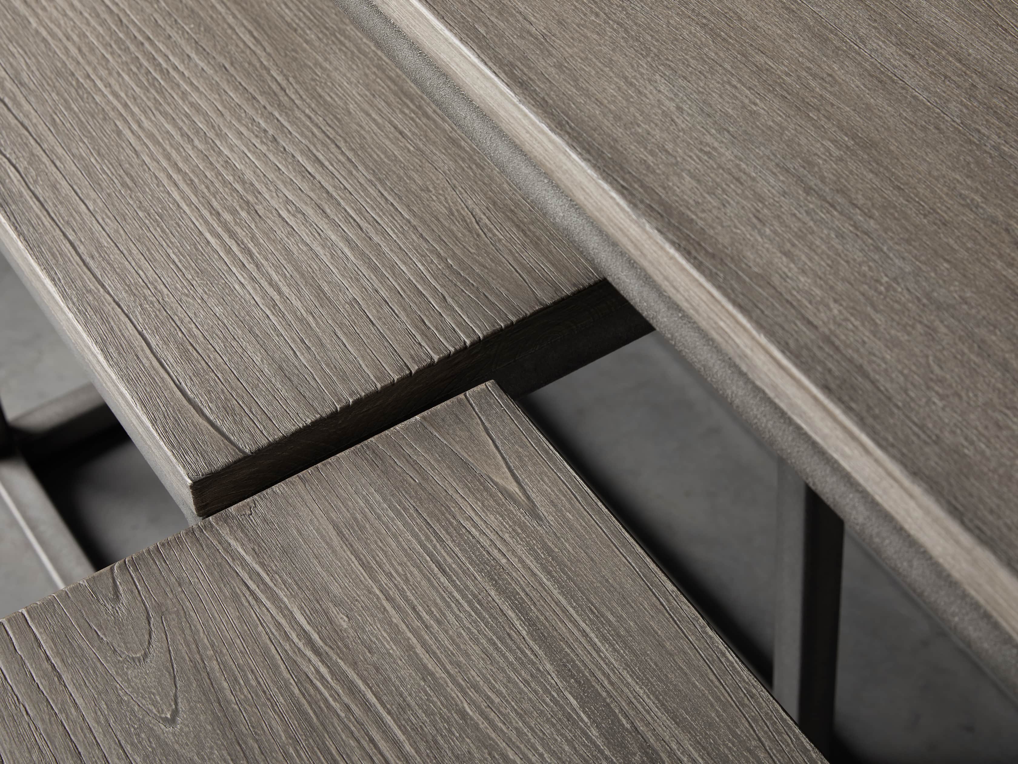 Palmer 54" Nesting Console Table Set in Grey, slide 3 of 5
