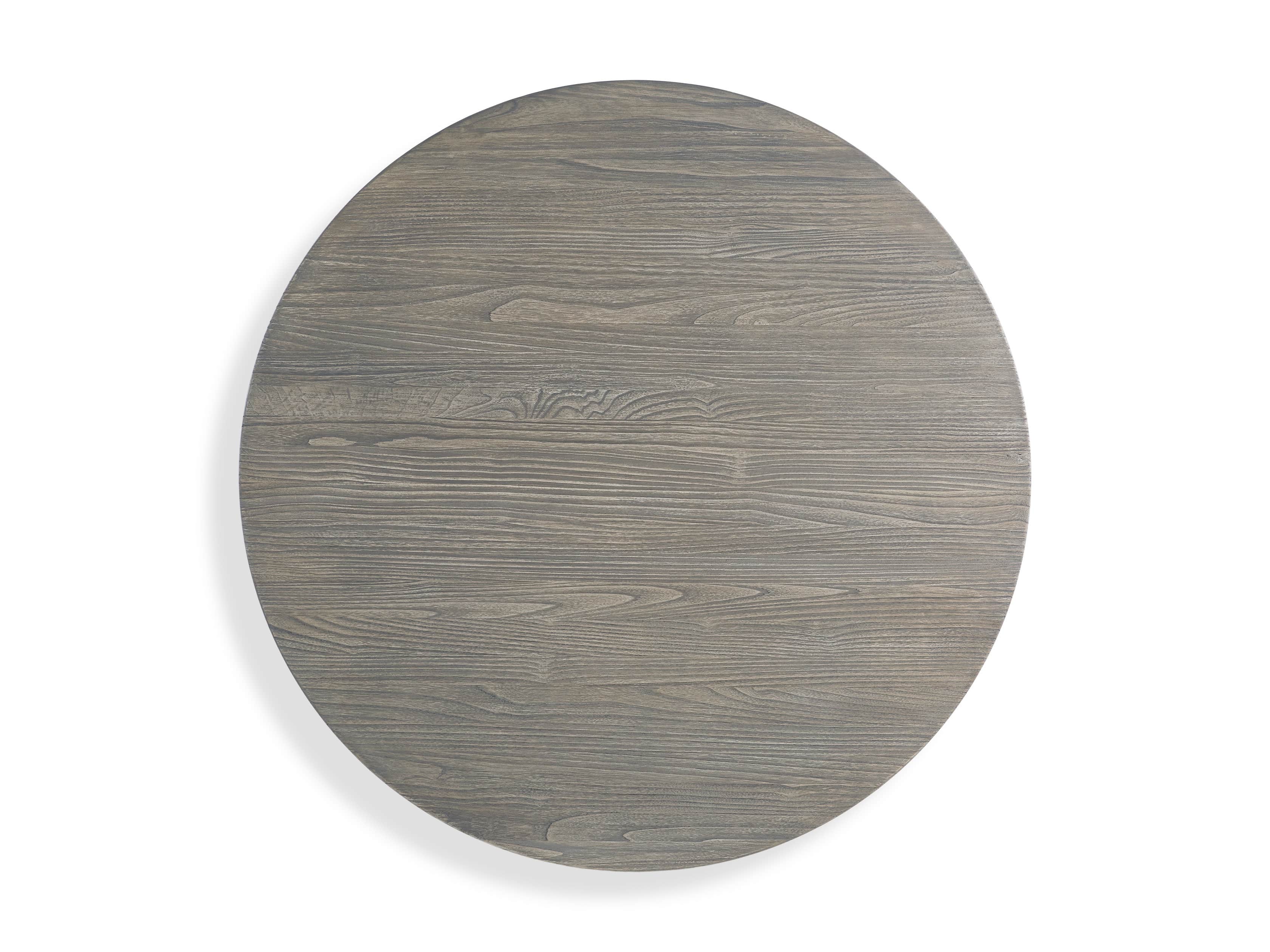 Palmer Round Nestling Coffee Table in Stone on Ash, slide 6 of 8