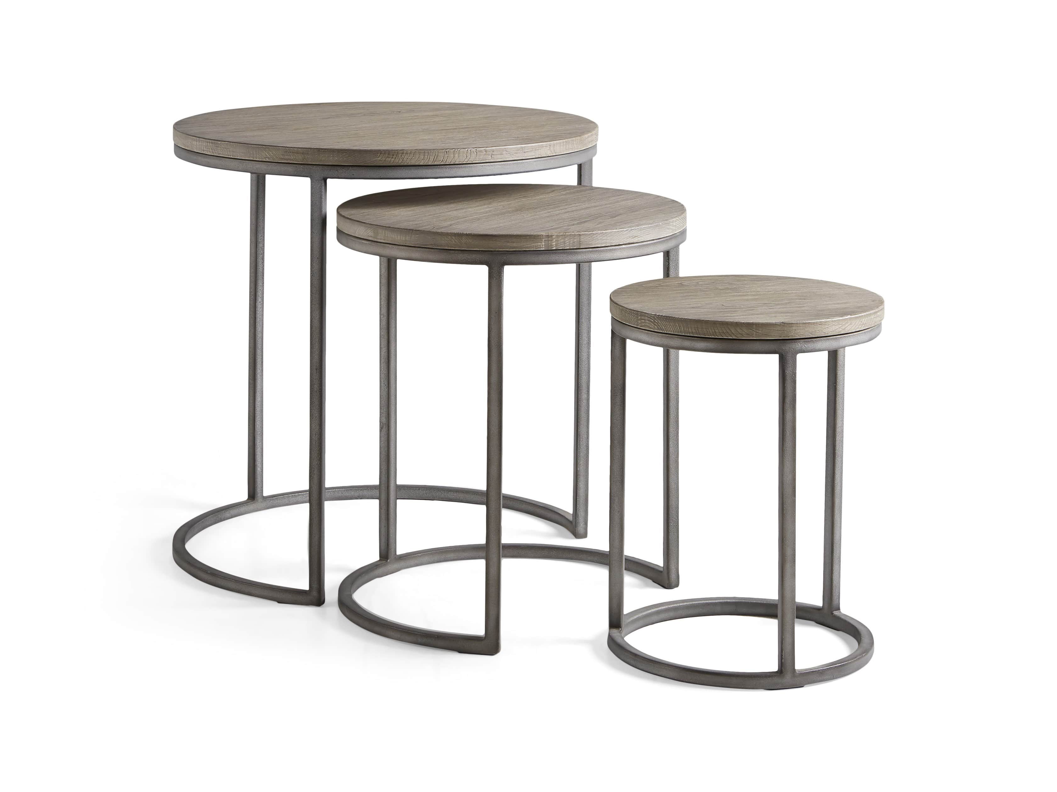 Palmer Round Nesting End Table Arhaus Furniture