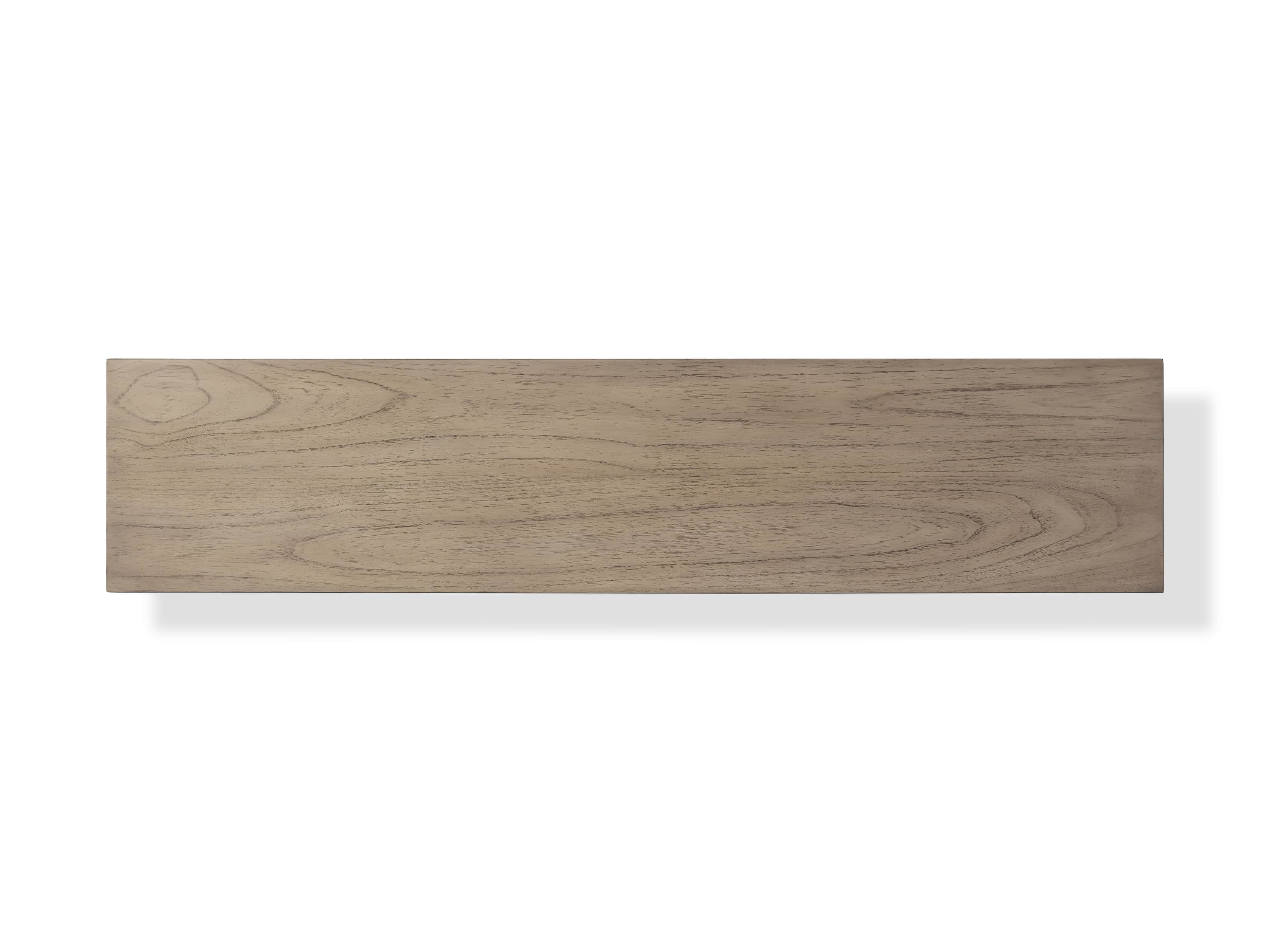 Pearson 72" Cane Sofa Back Console Table in Natural, slide 6 of 6