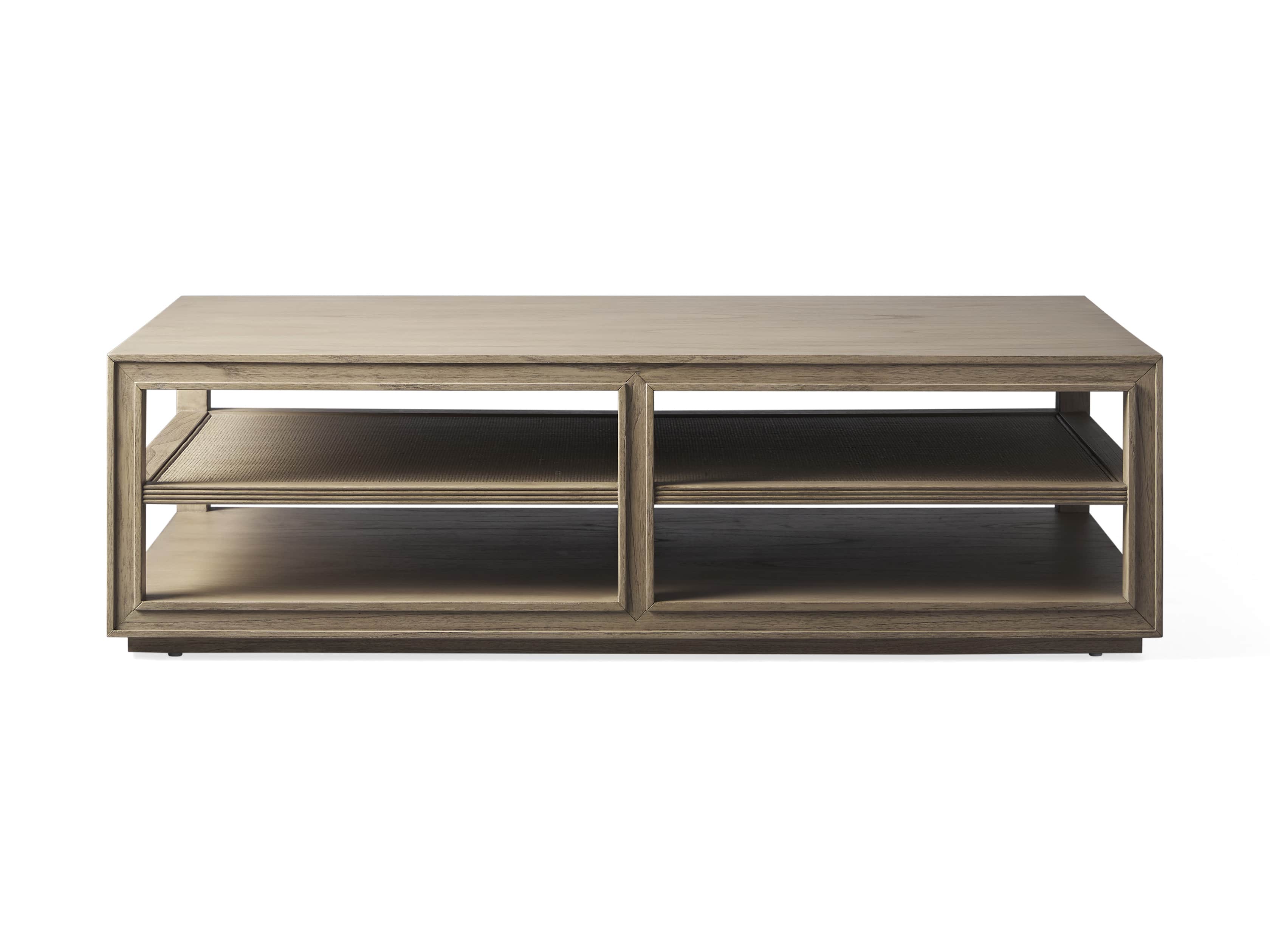 Pearson 56" Cane Coffee Table in Natural, slide 4 of 4