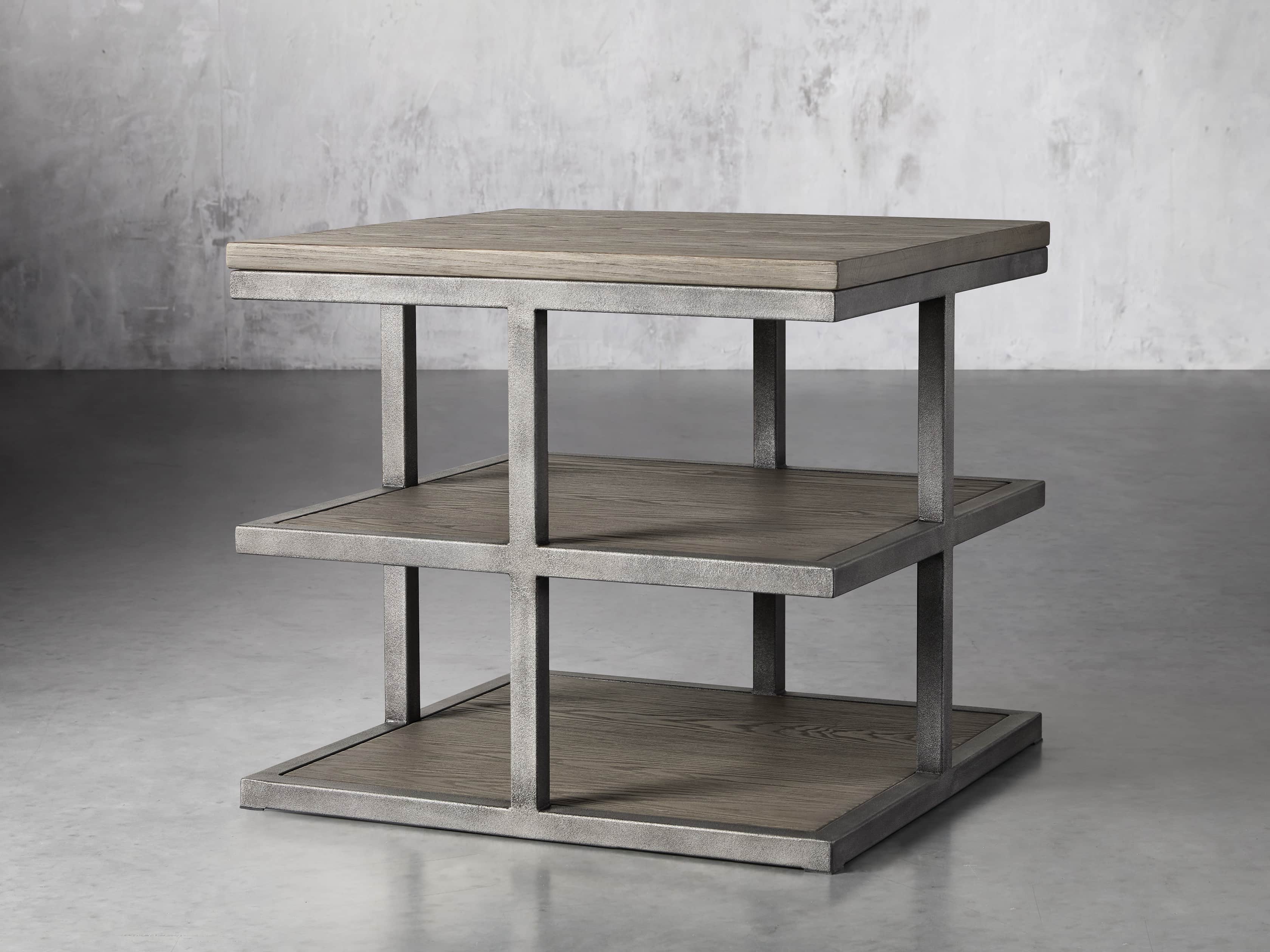 Palmer Three Tier End Table | Arhaus