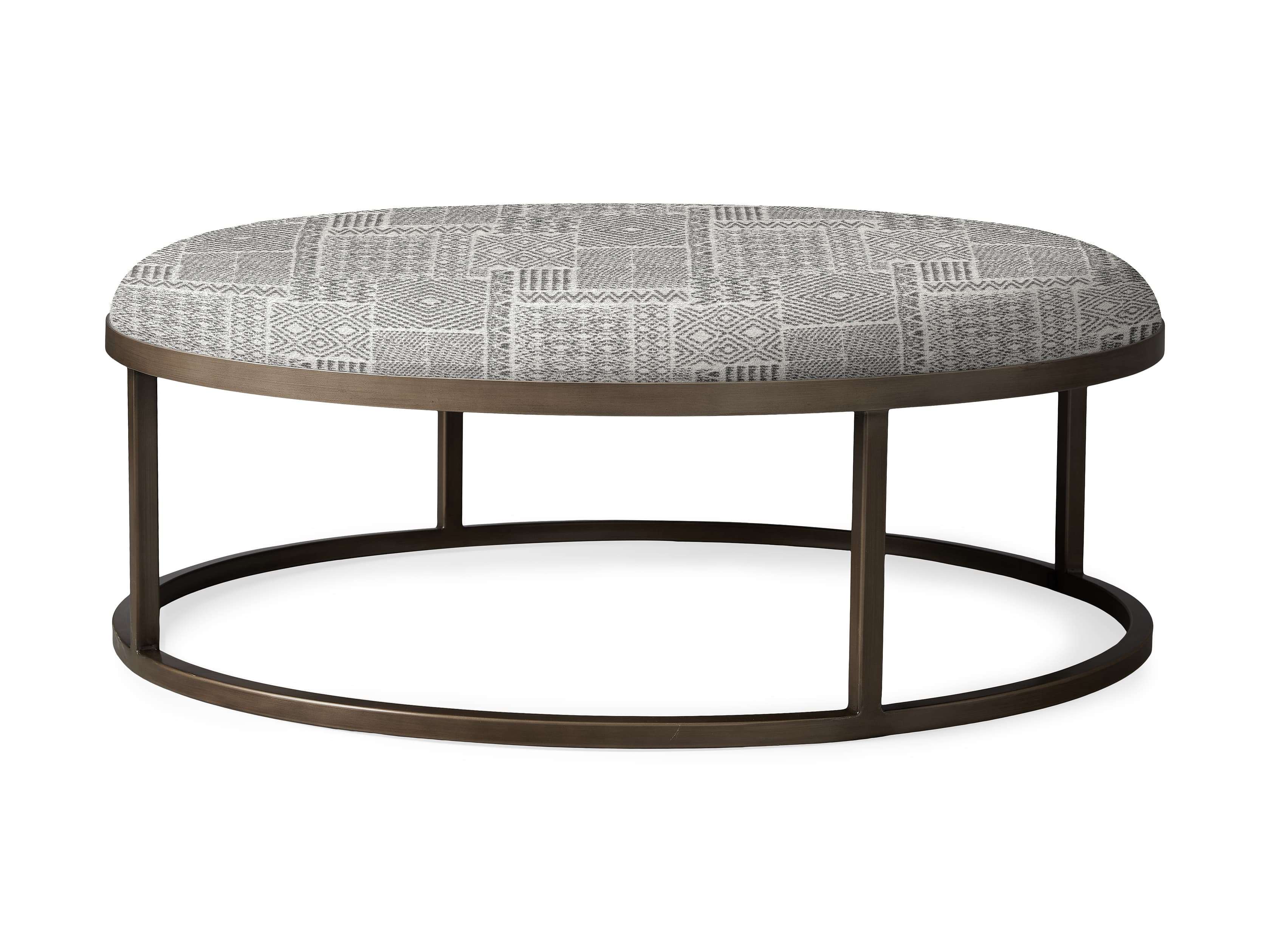 Palmer upholstered nesting coffee outlet table