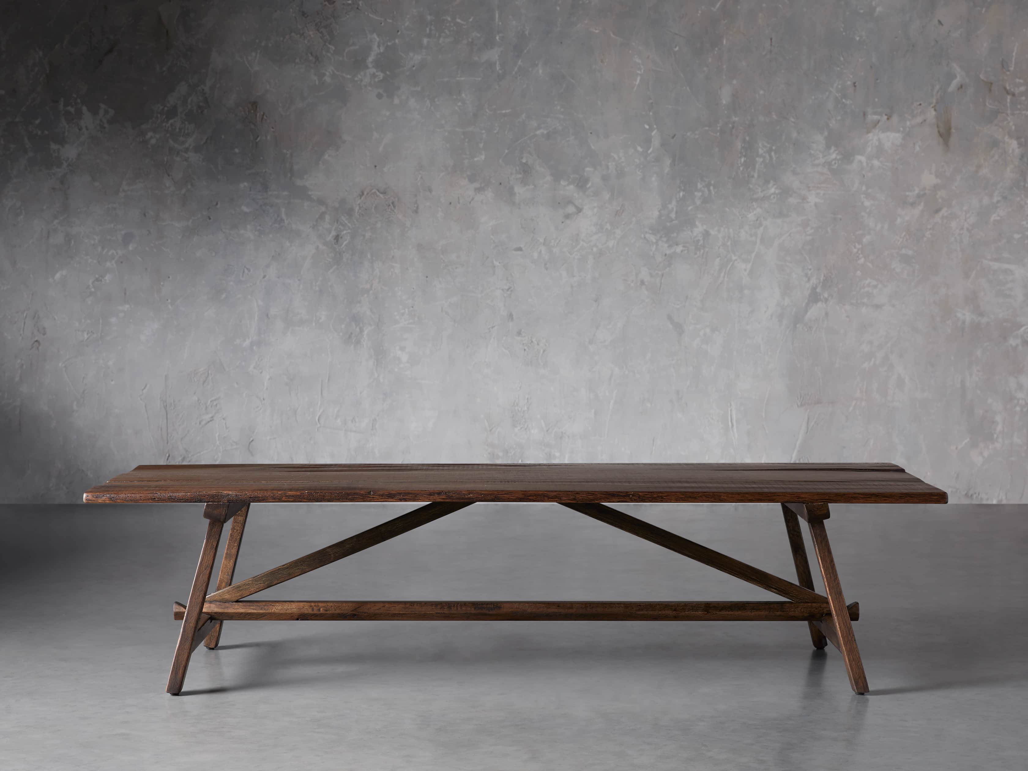 Santino 70" Coffee Table in Santino Brown