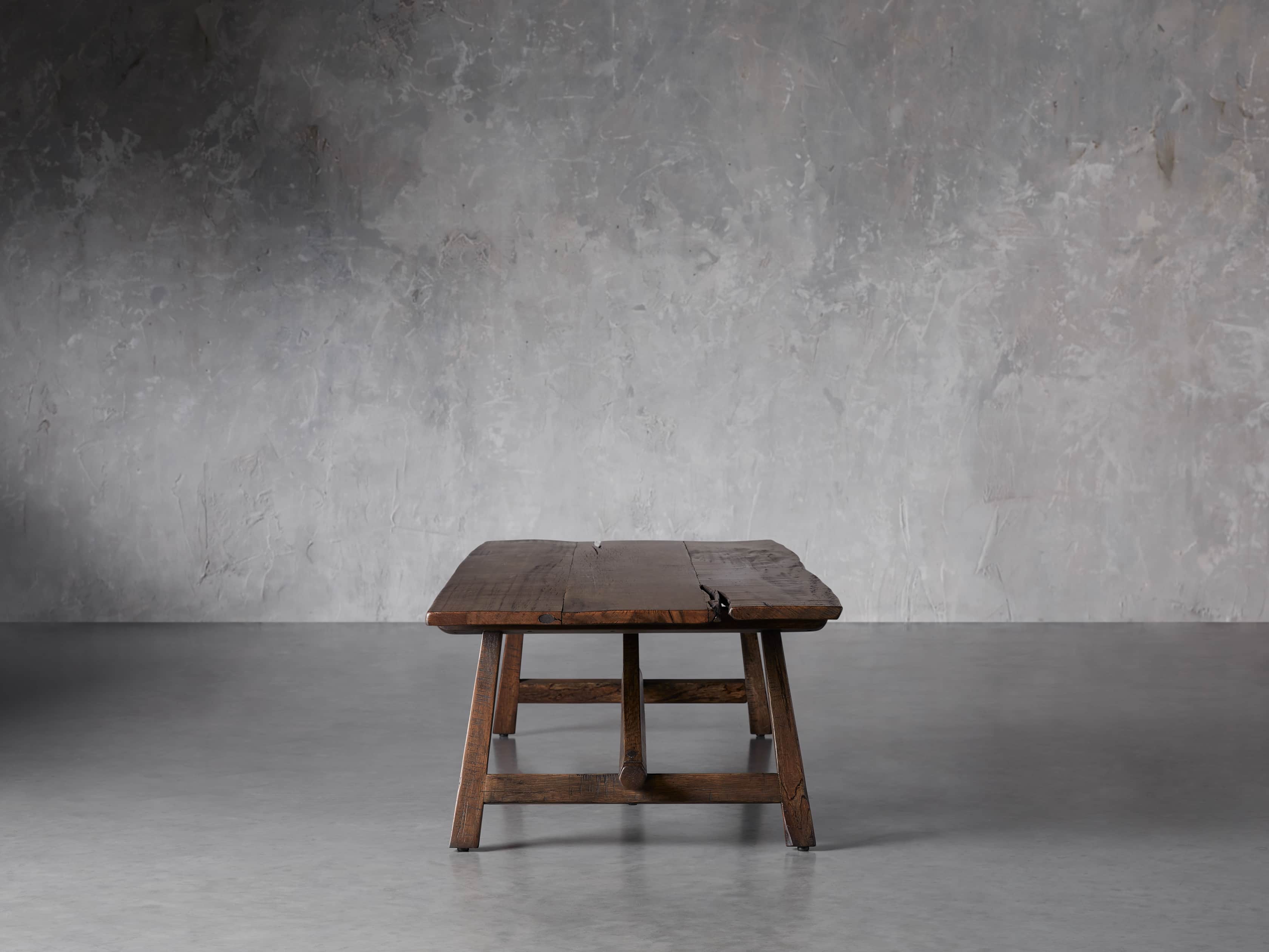 Santino 70" Coffee Table in Santino Brown