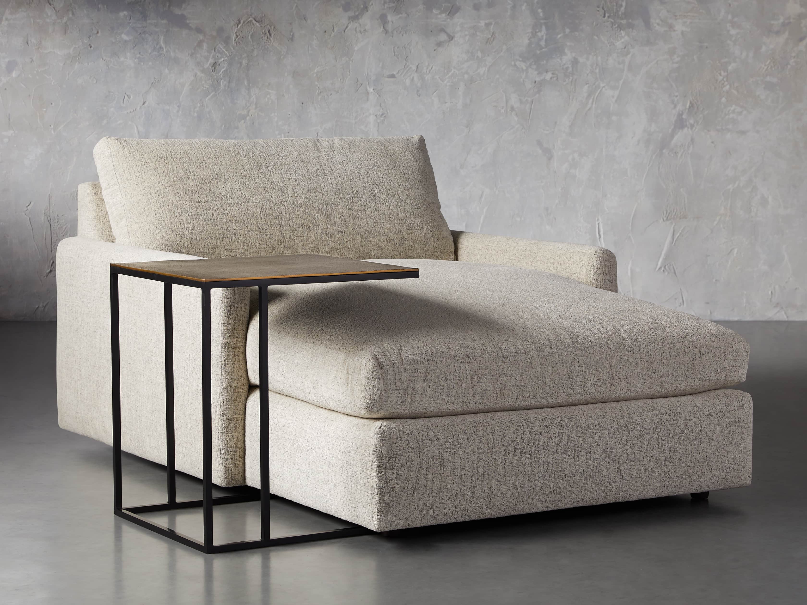 Soma Wide C-Table in Brass, slide 4 of 6