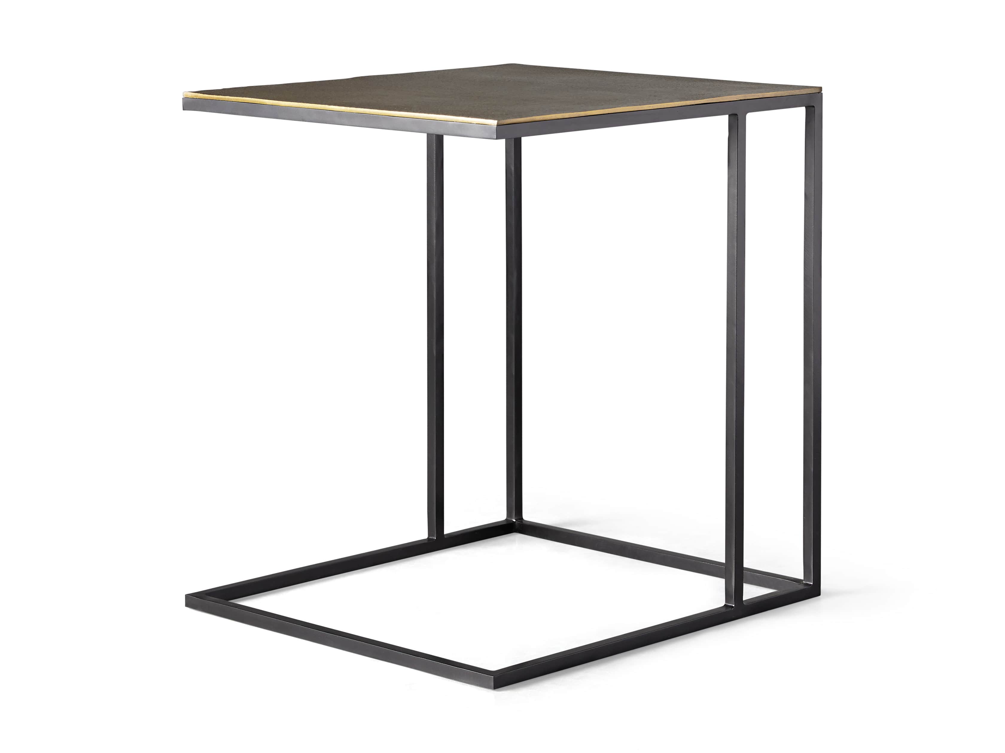 Soma Wide C-Table in Brass, slide 5 of 6