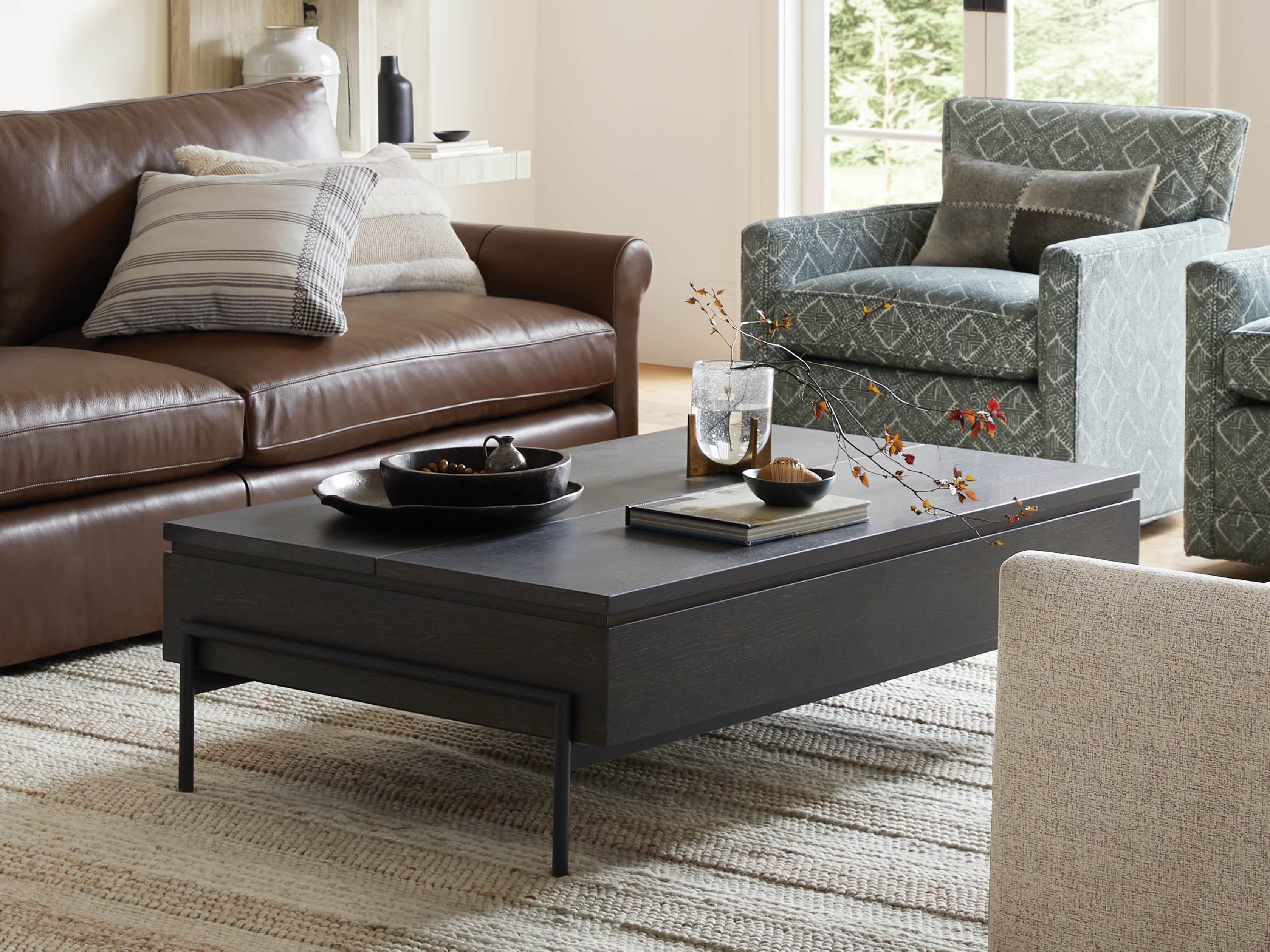 Arhaus wood deals coffee table