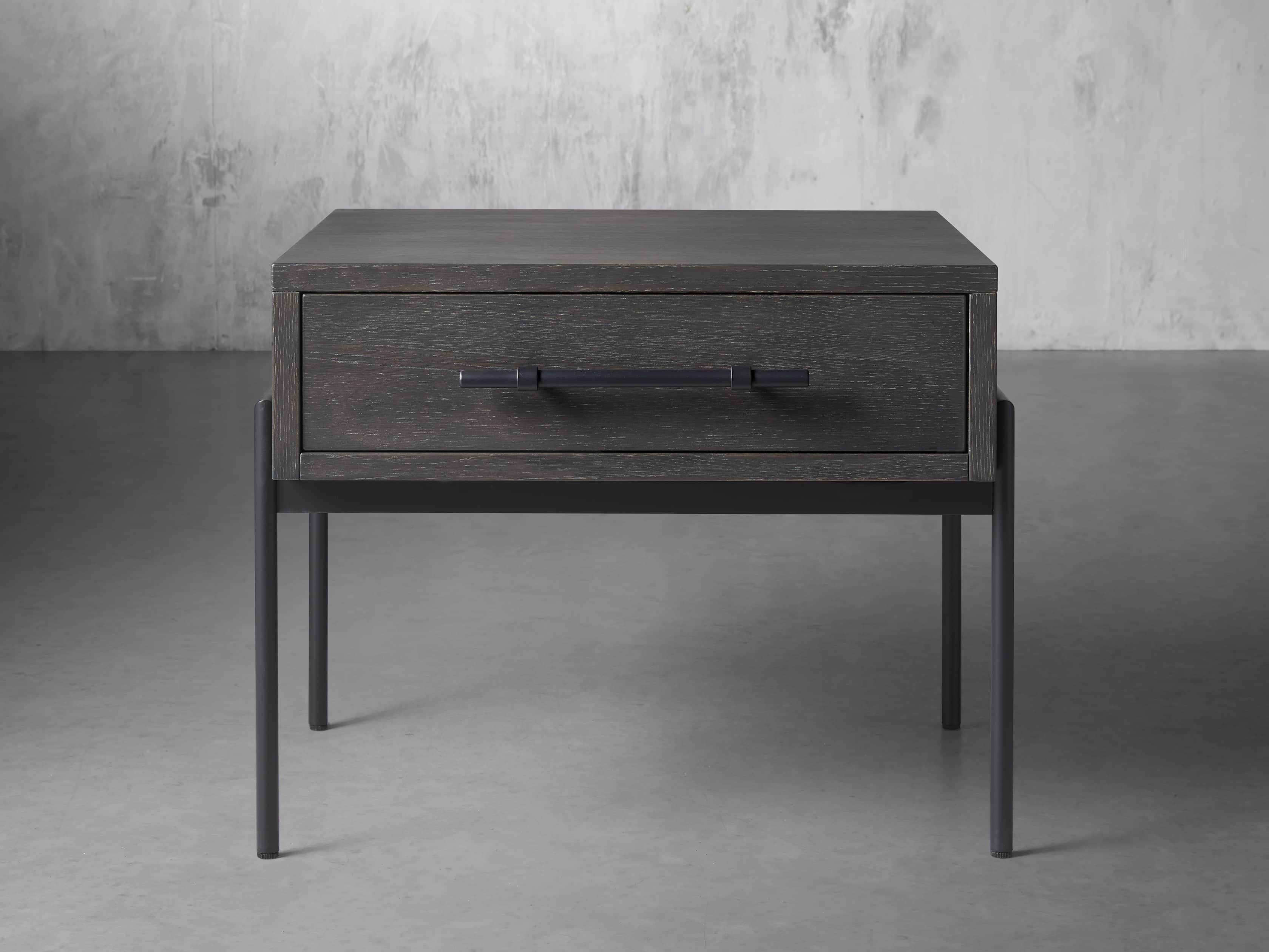 Sullivan 26" Storage End Table in Cinder, slide 1 of 4