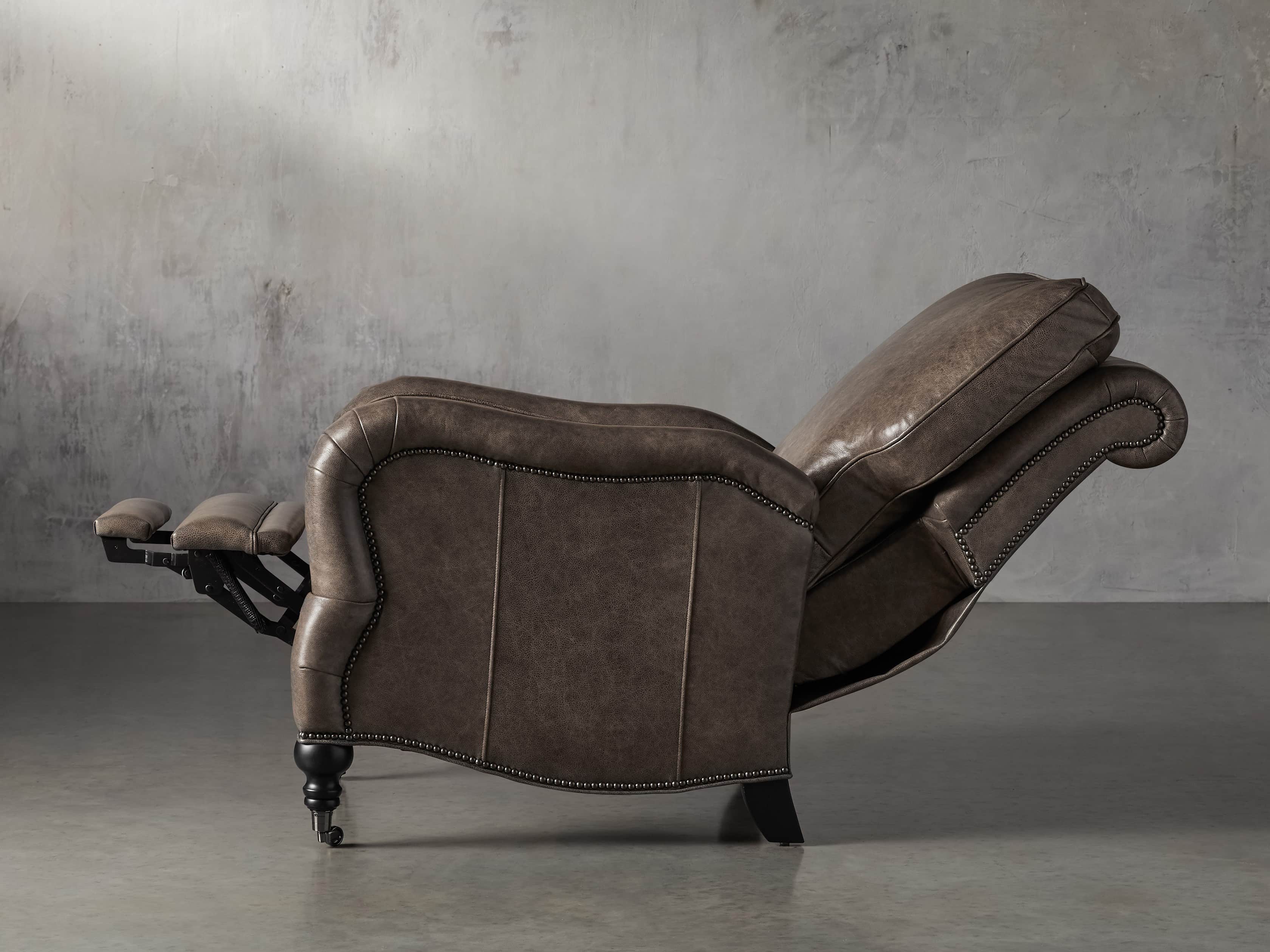 Brooklyn Leather Recliner Arhaus