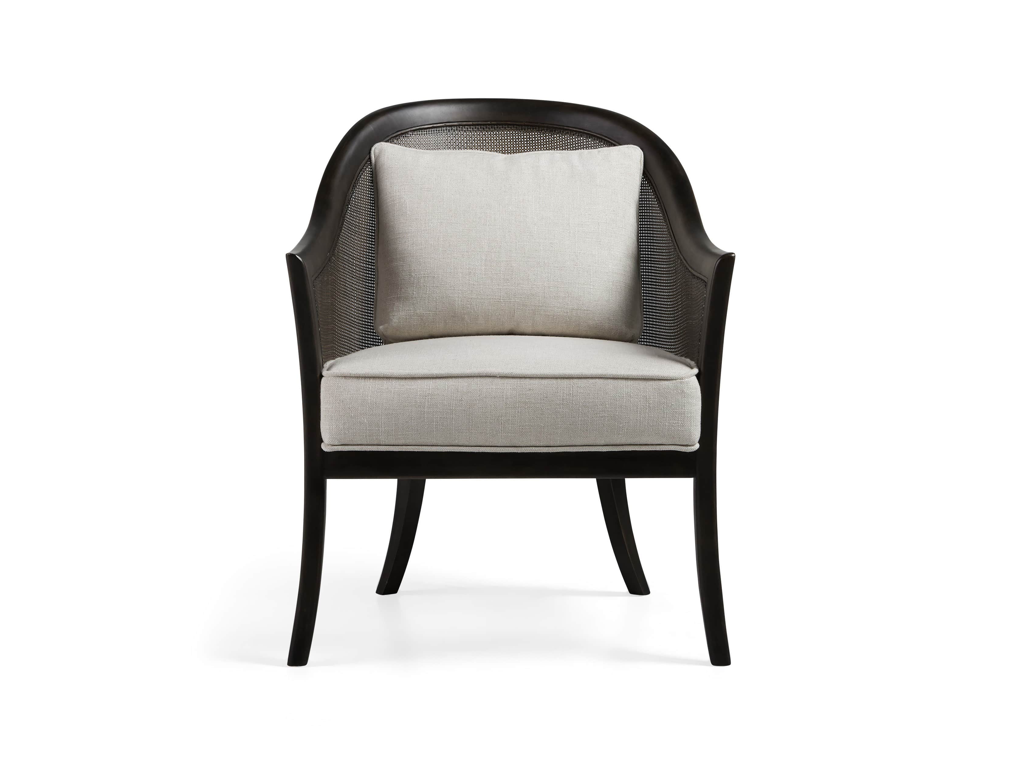 Nadine Upholstered 27" Chair in Chateau Linen