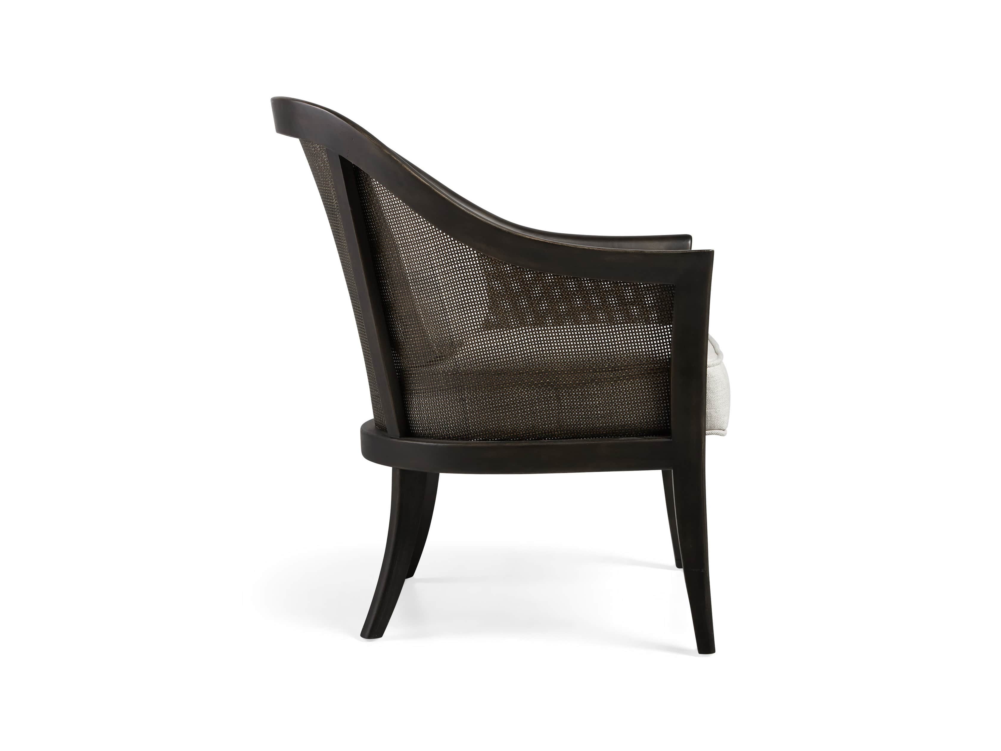 Nadine Upholstered 27" Chair in Chateau Linen