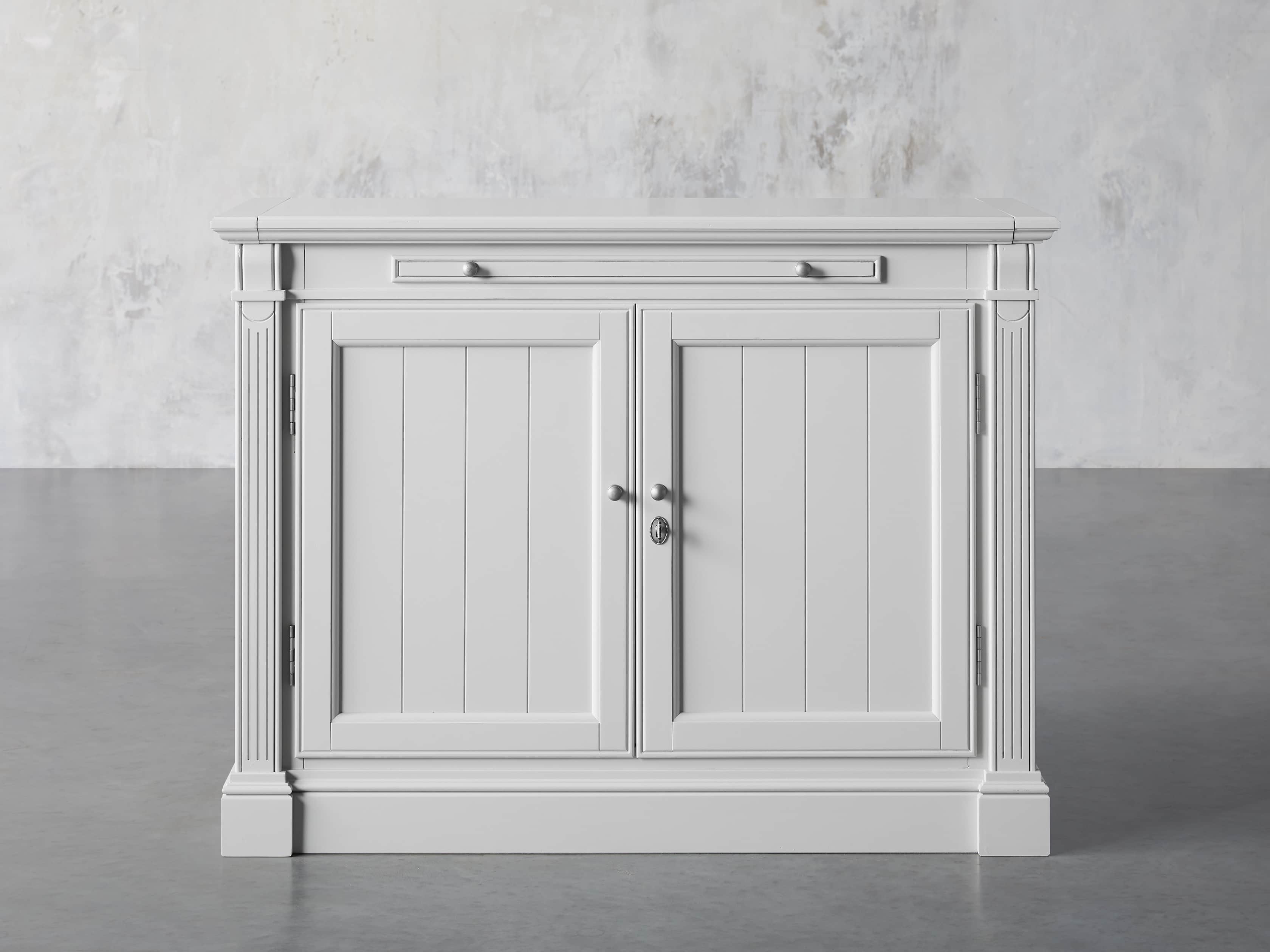 Athens Modular Two Door Cabinet in Nimbus