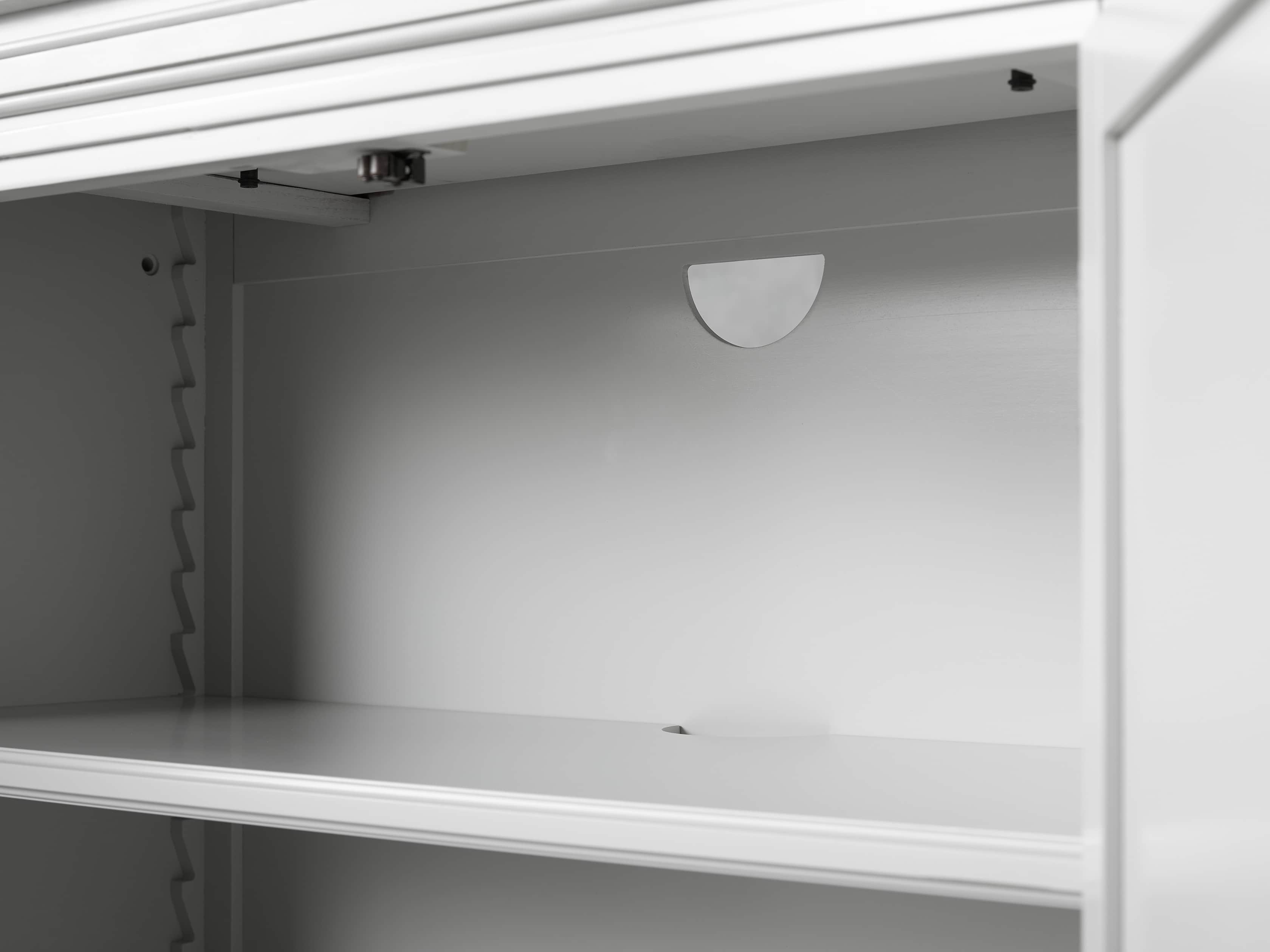 Athens Modular Two Door Cabinet in Nimbus