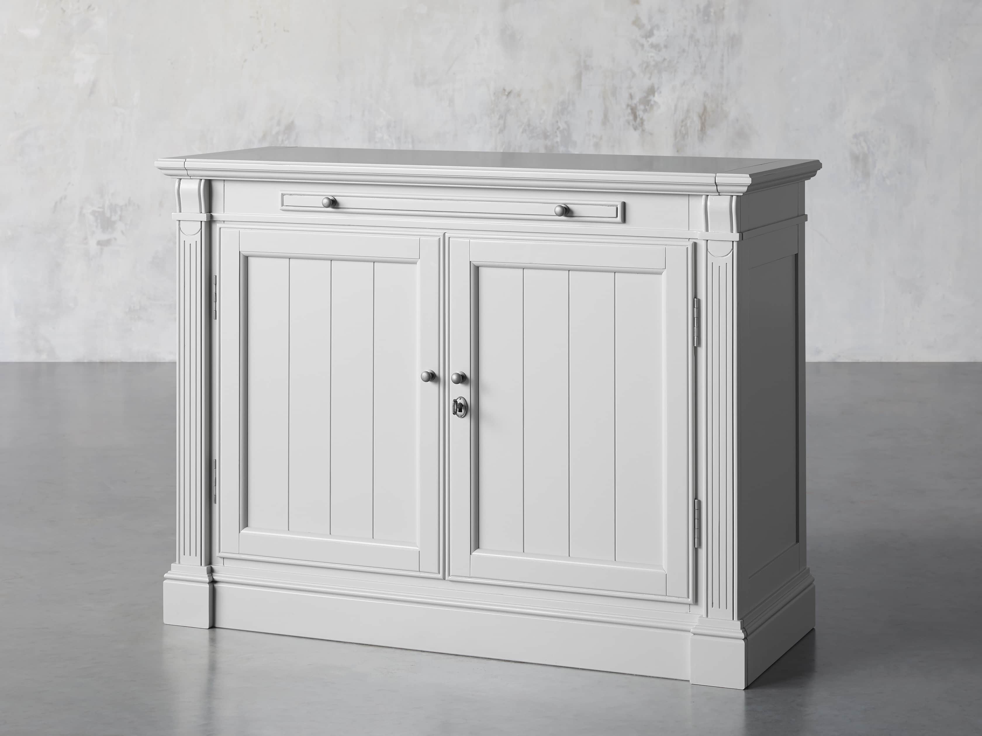 Athens Modular Two Door Cabinet in Nimbus