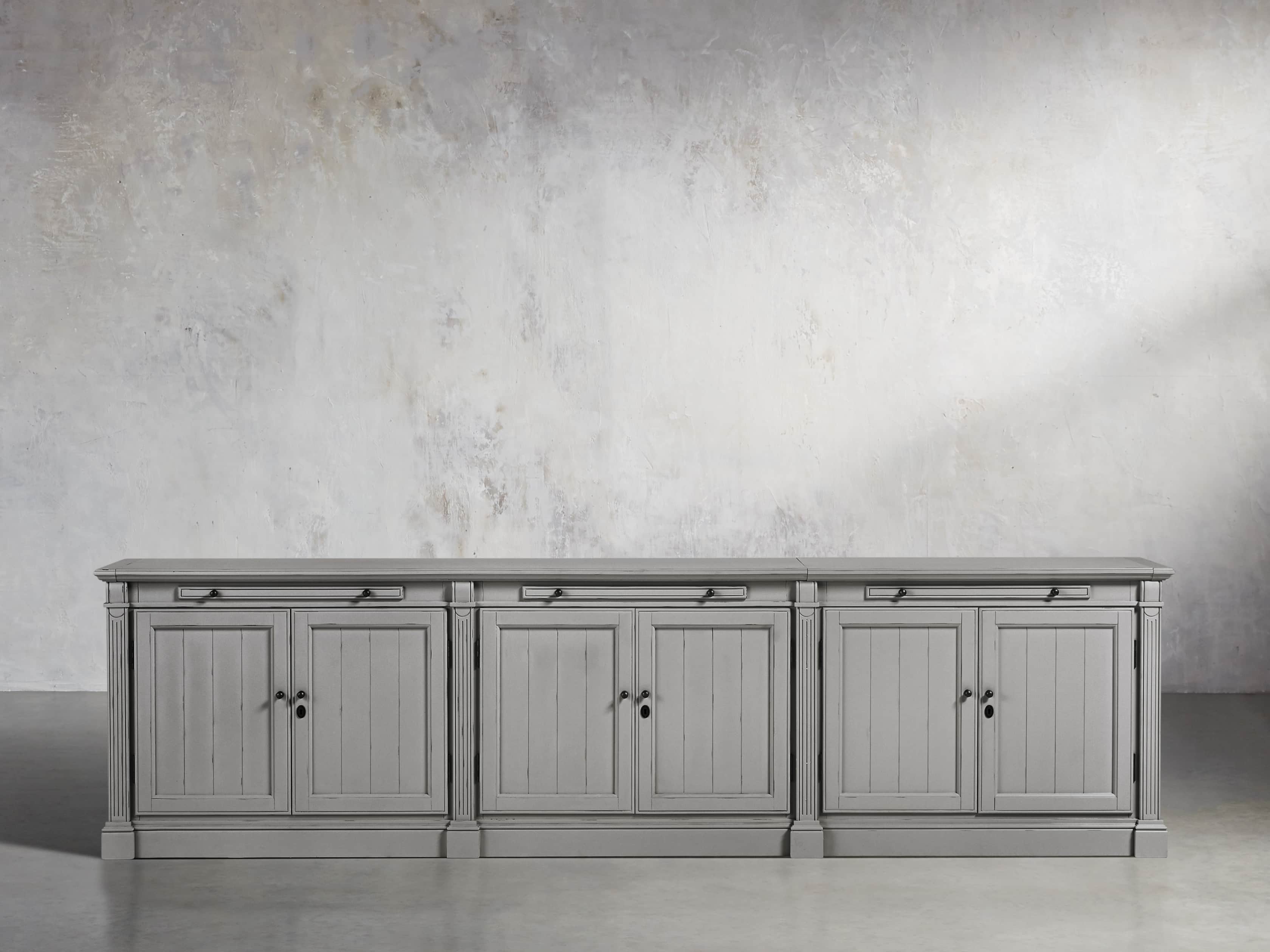 View the Athens Modular Six Door Media Console | Variant: STRATUS
