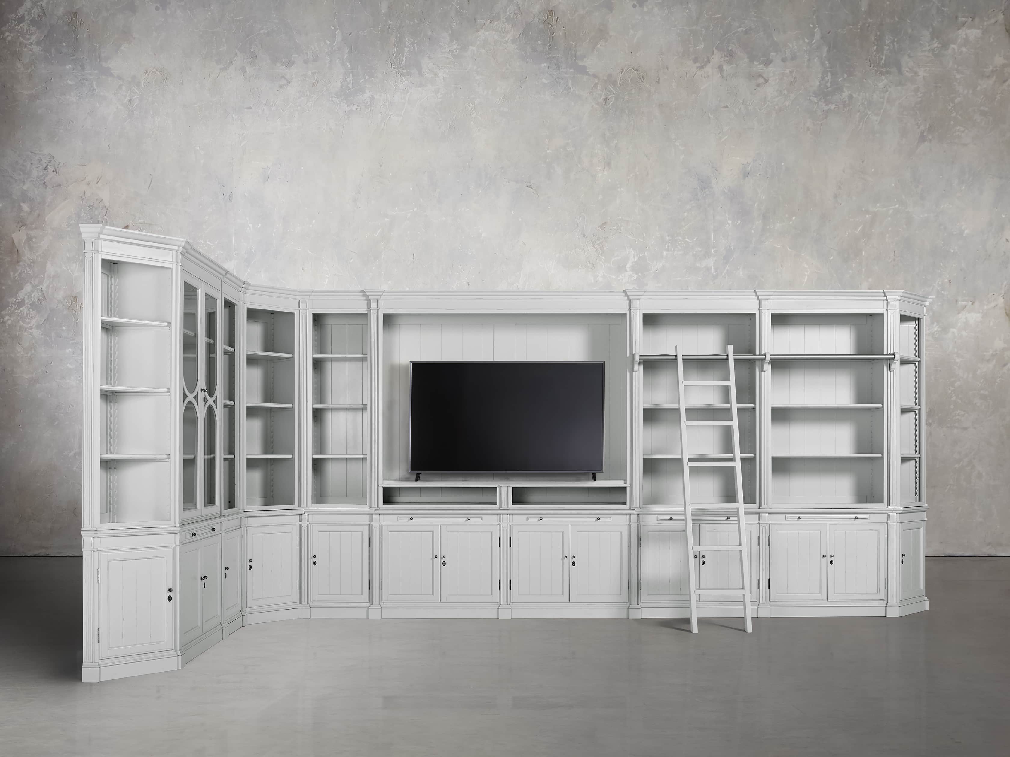 Athens Grand Wall Unit in Nimbus
