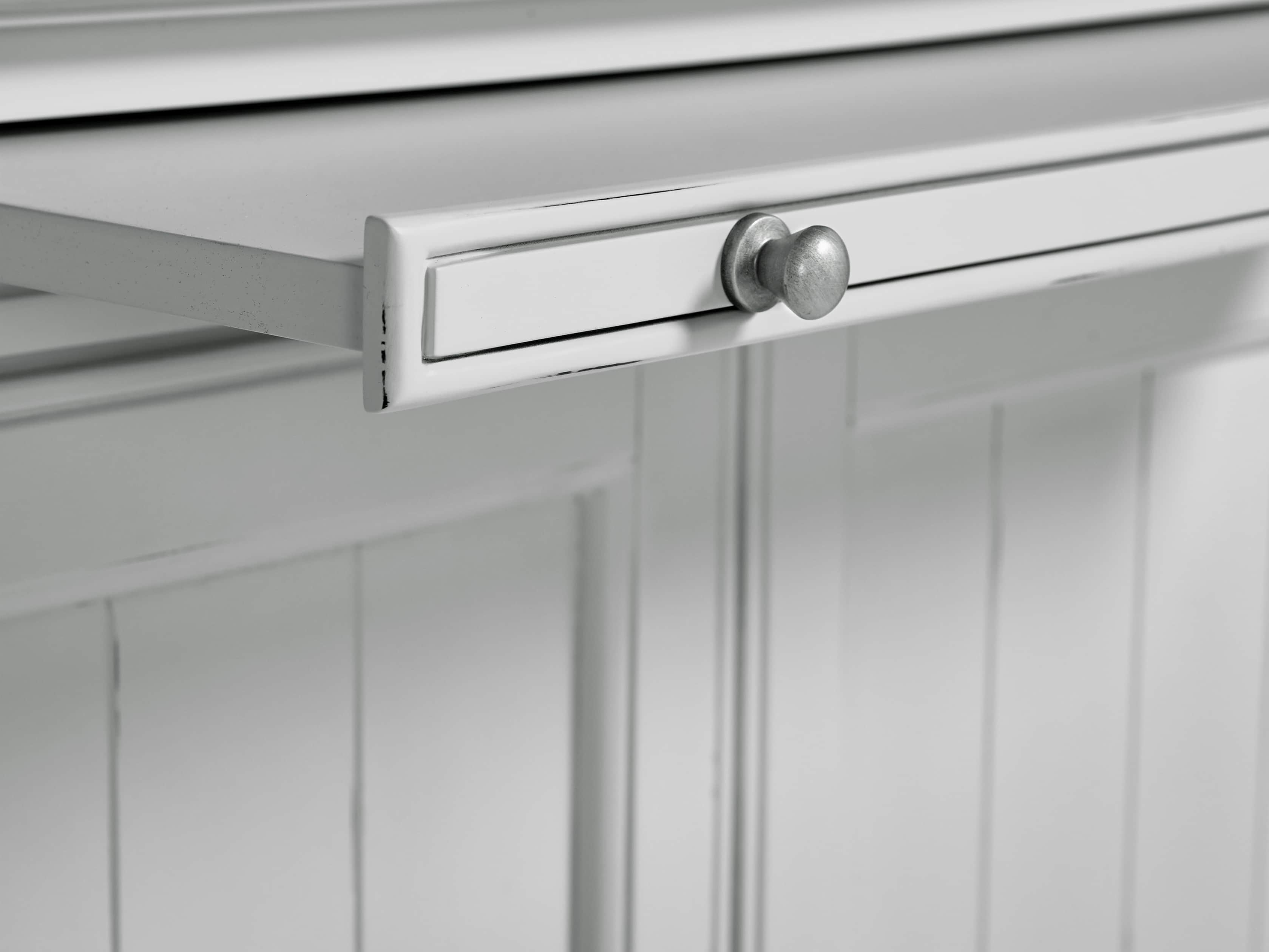 Athens Modular Double Display Cabinet in Nimbus