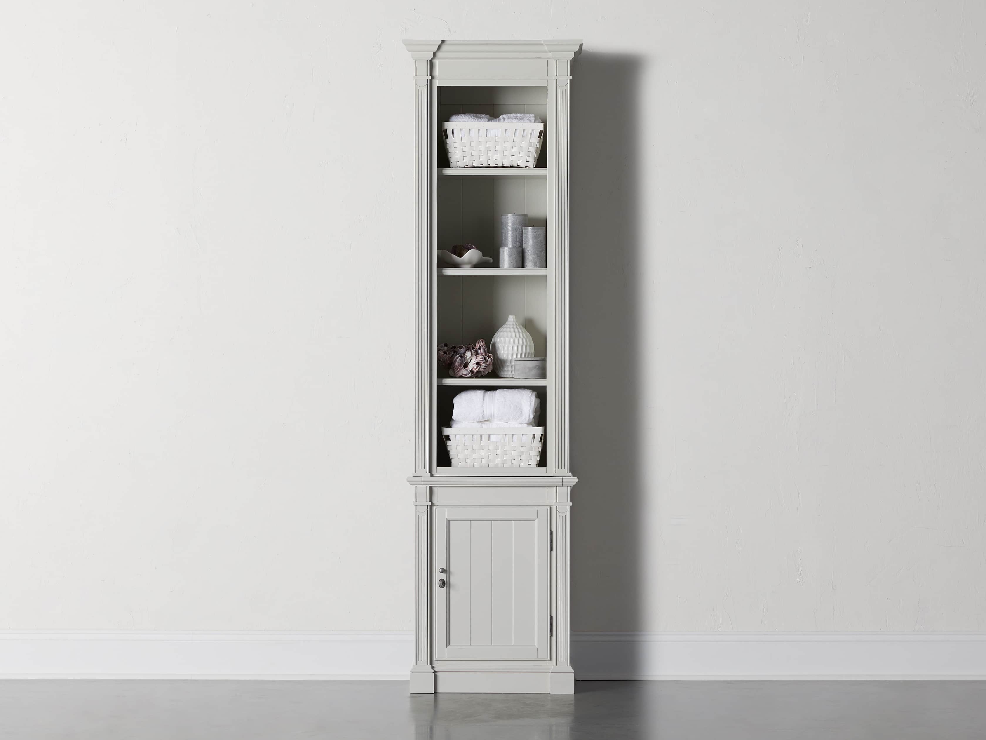 narrow book case