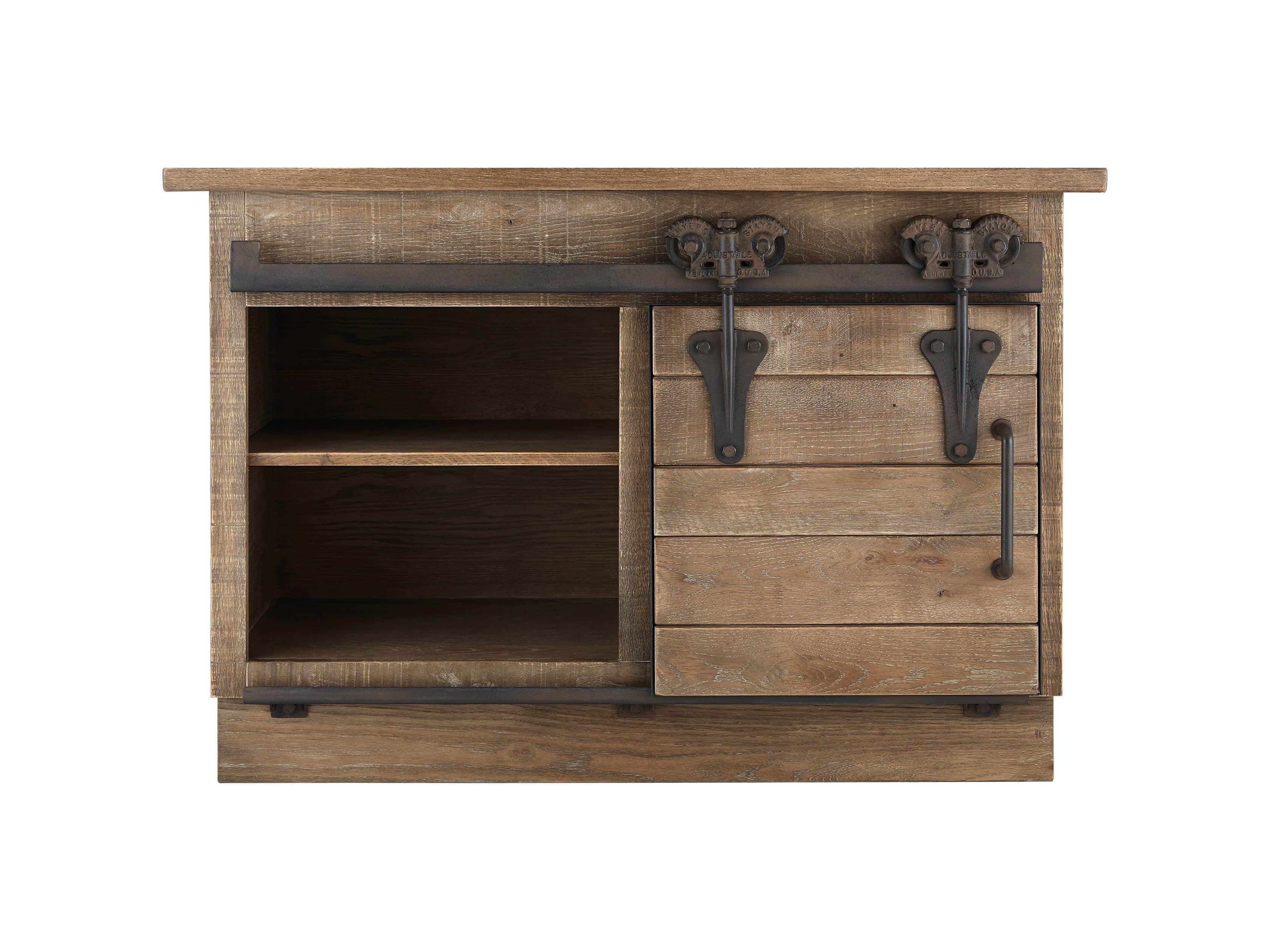 Baumann 50" Media Console In Ashland Natural, slide 4 of 4