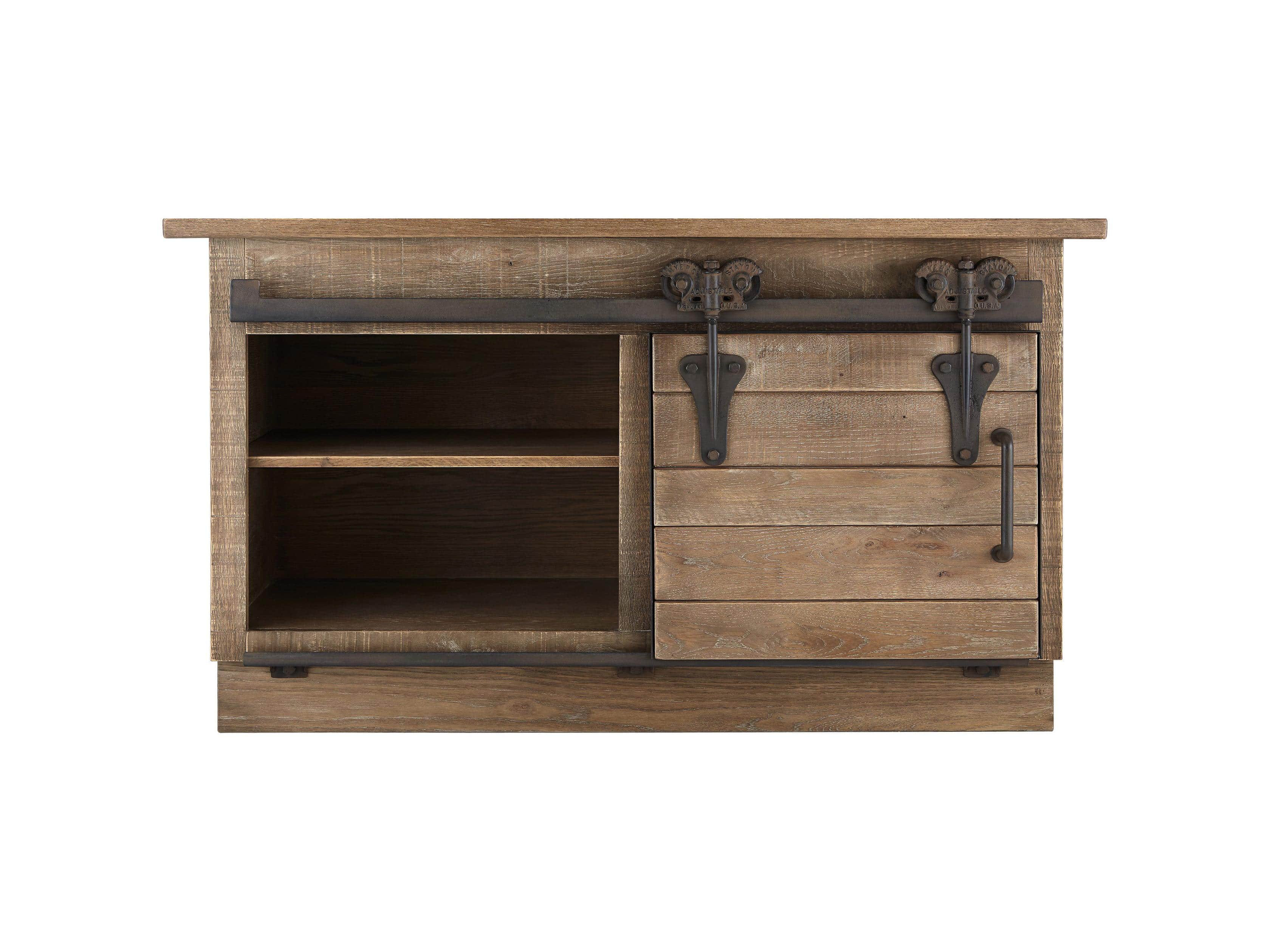 Baumann 64" Media Console In Ashland Natural