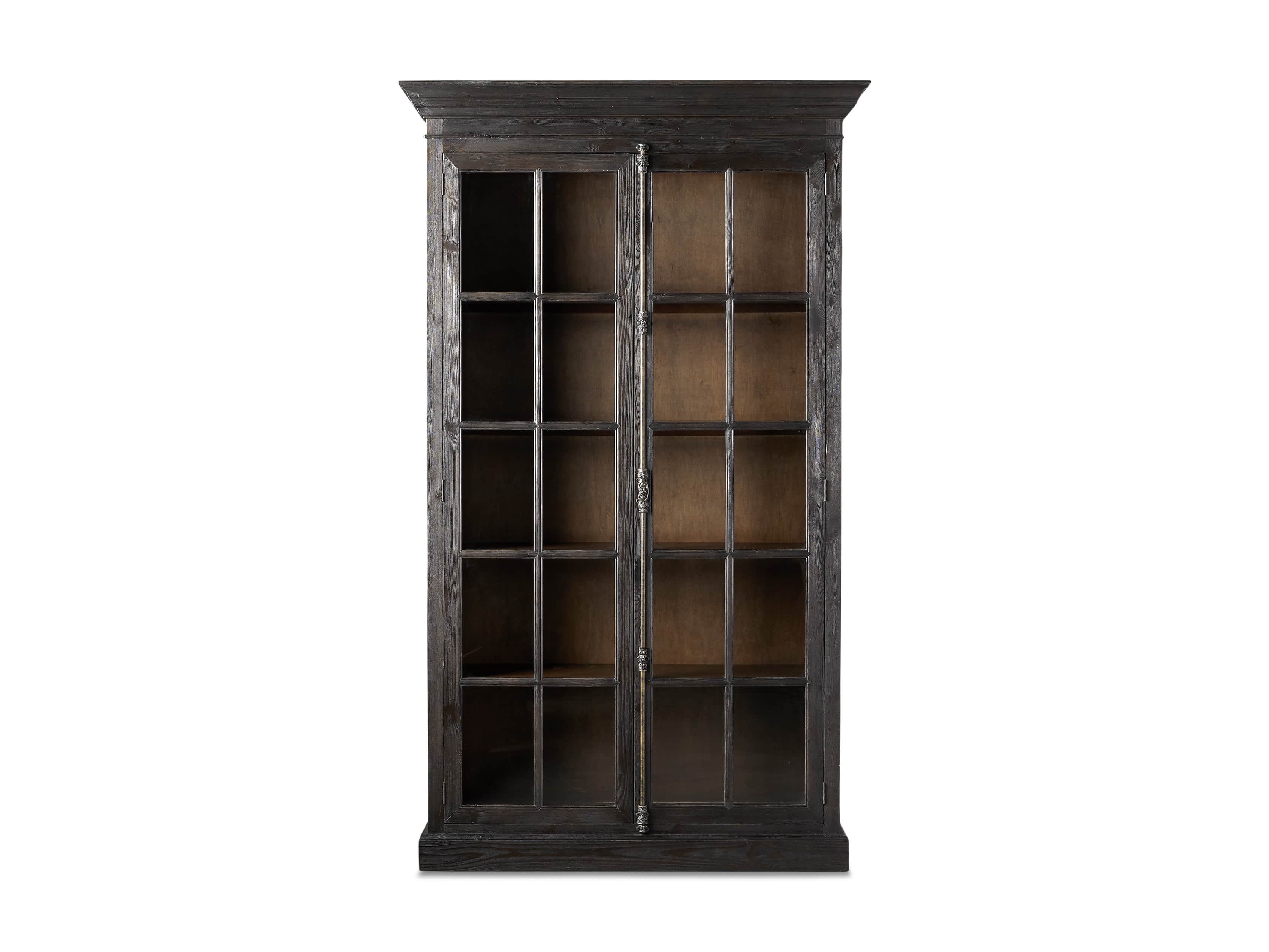 Chorus Theory 54" Cabinet With Glass Doors in Ebony, slide 4 of 4