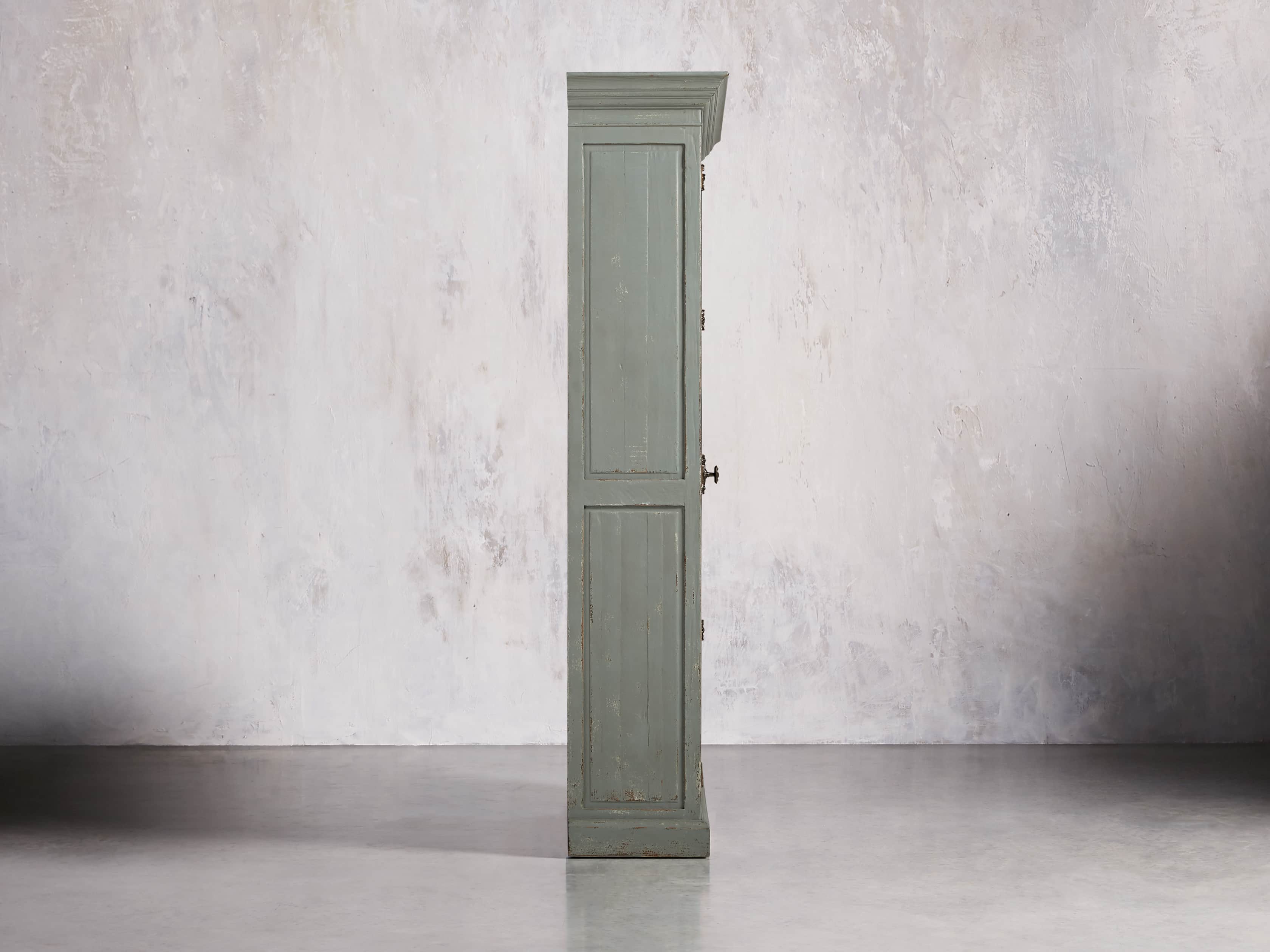 Chorus Theory 54" Cabinet with Glass Doors in Rustic Blue, slide 4 of 6