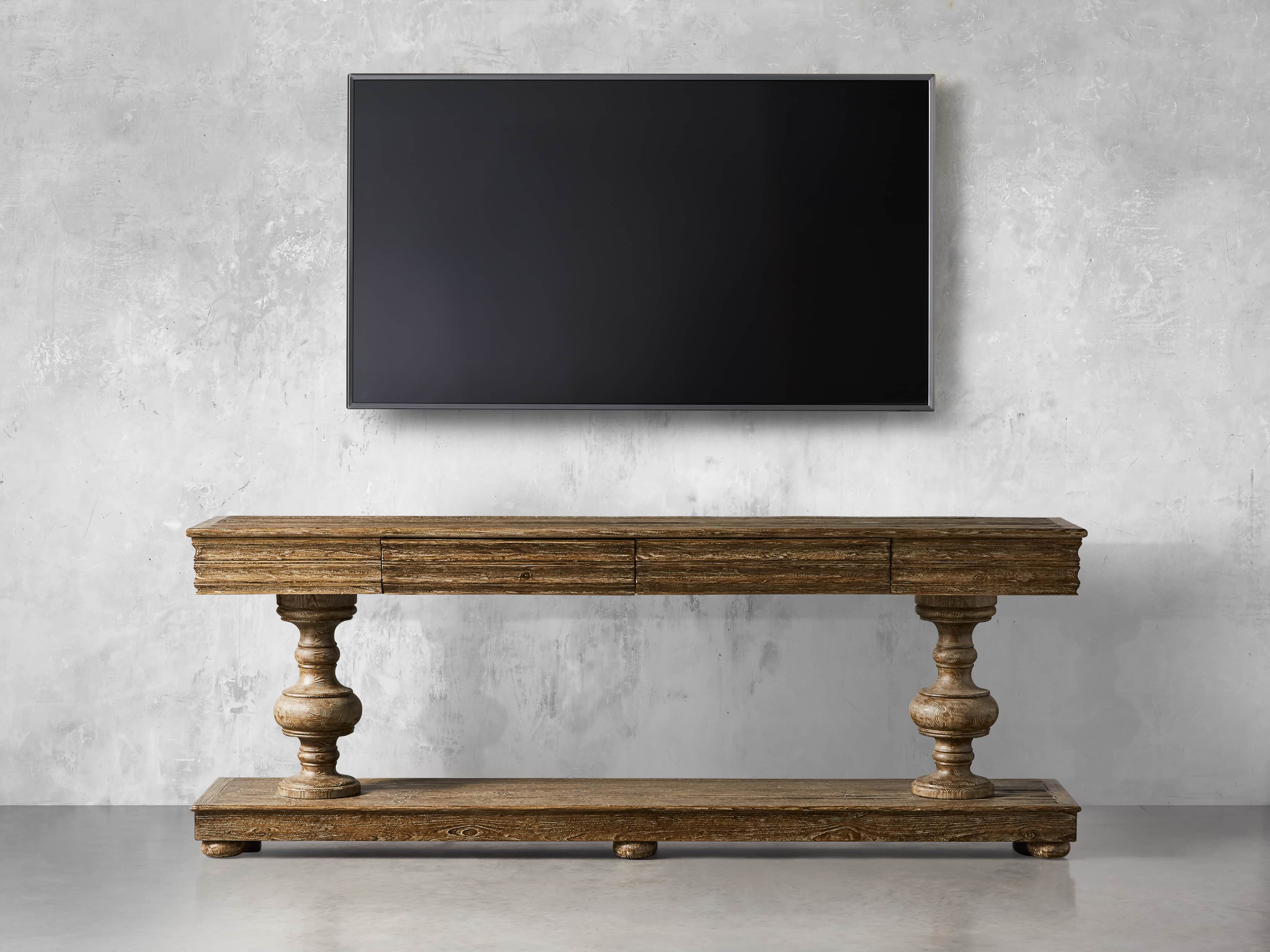 Chorus Theory 95" Media Console in Benedict Brown