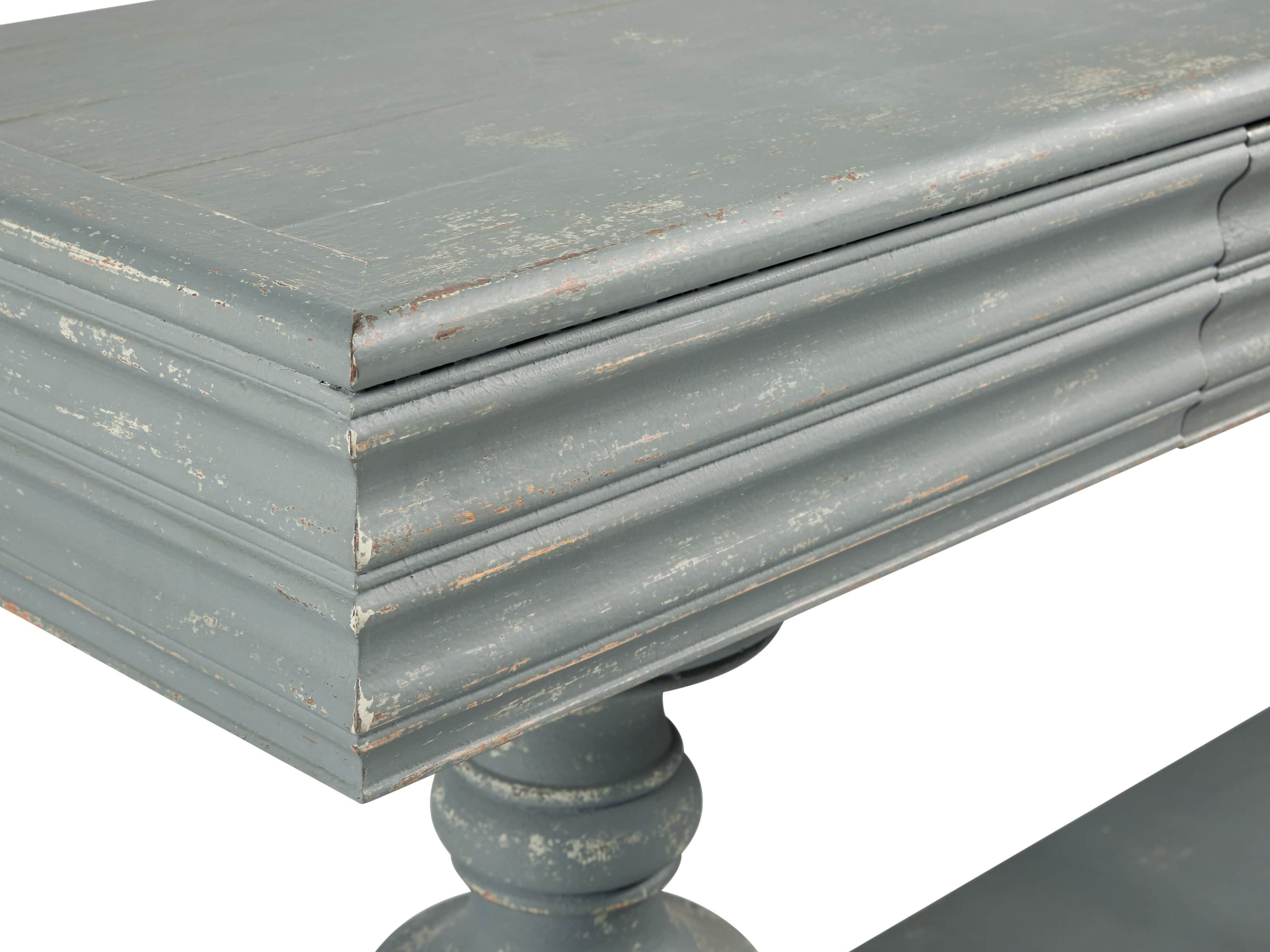 Chorus Theory Media Console in Rustic Blue