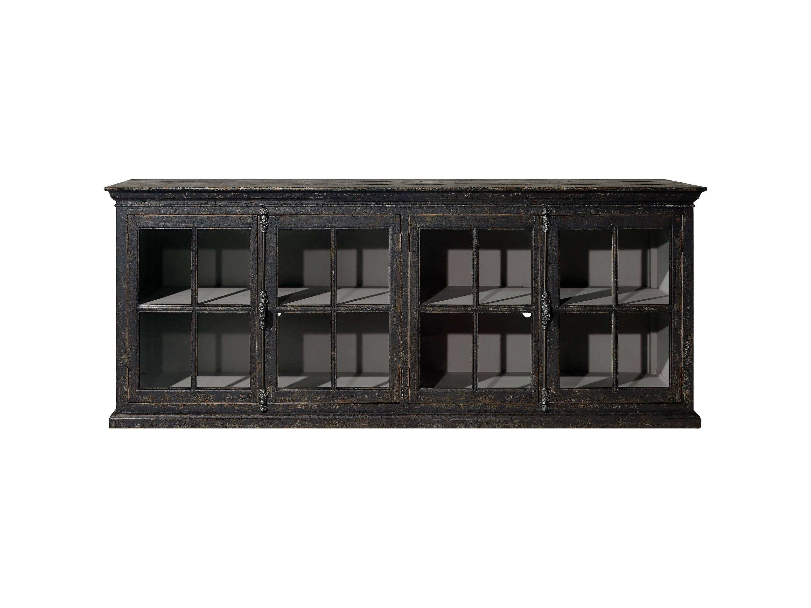 Chorus Theory 80" Media Console in Rustic Black