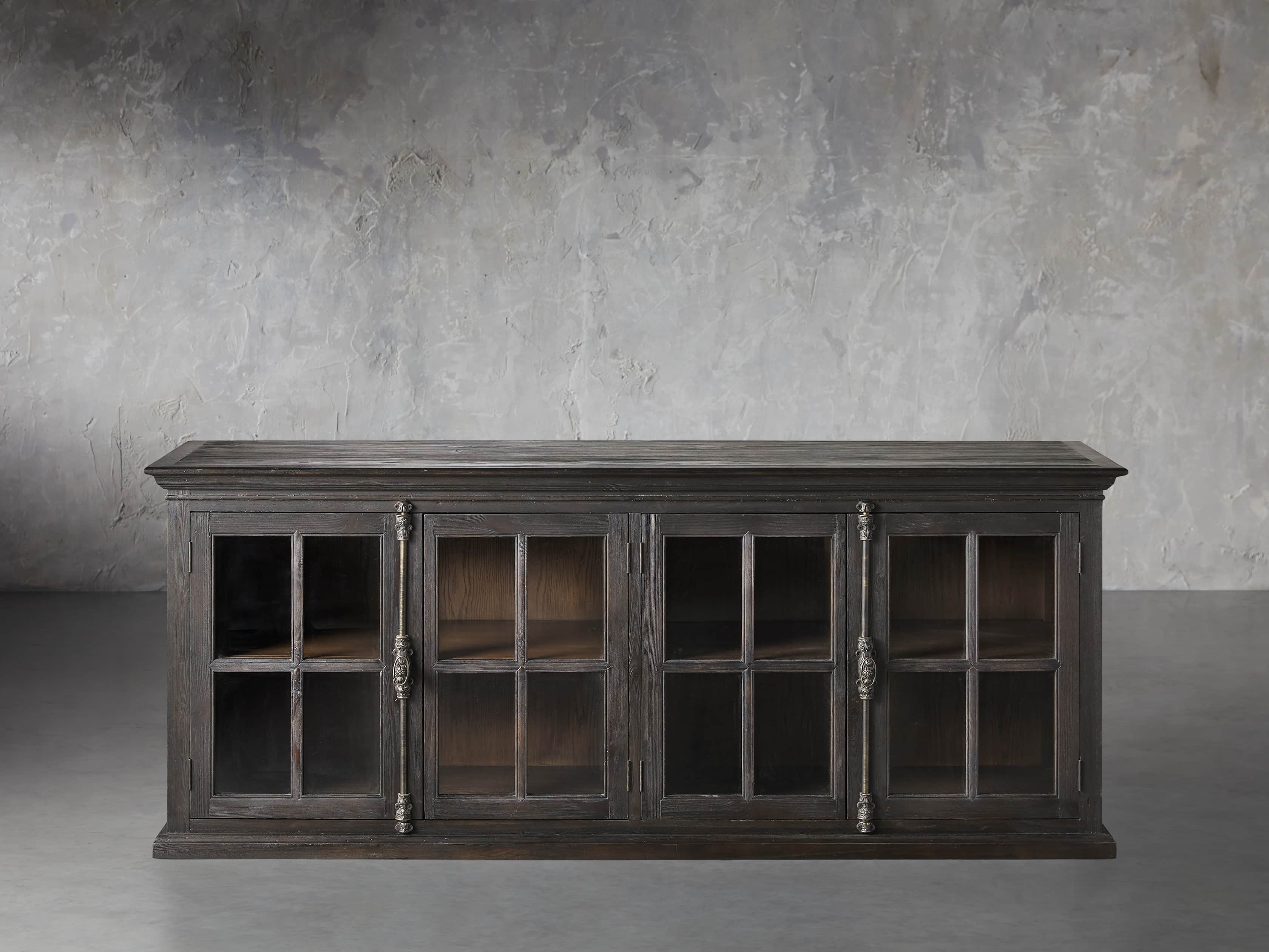 Chorus Theory 80" Media Console in Ebony, slide 1 of 5