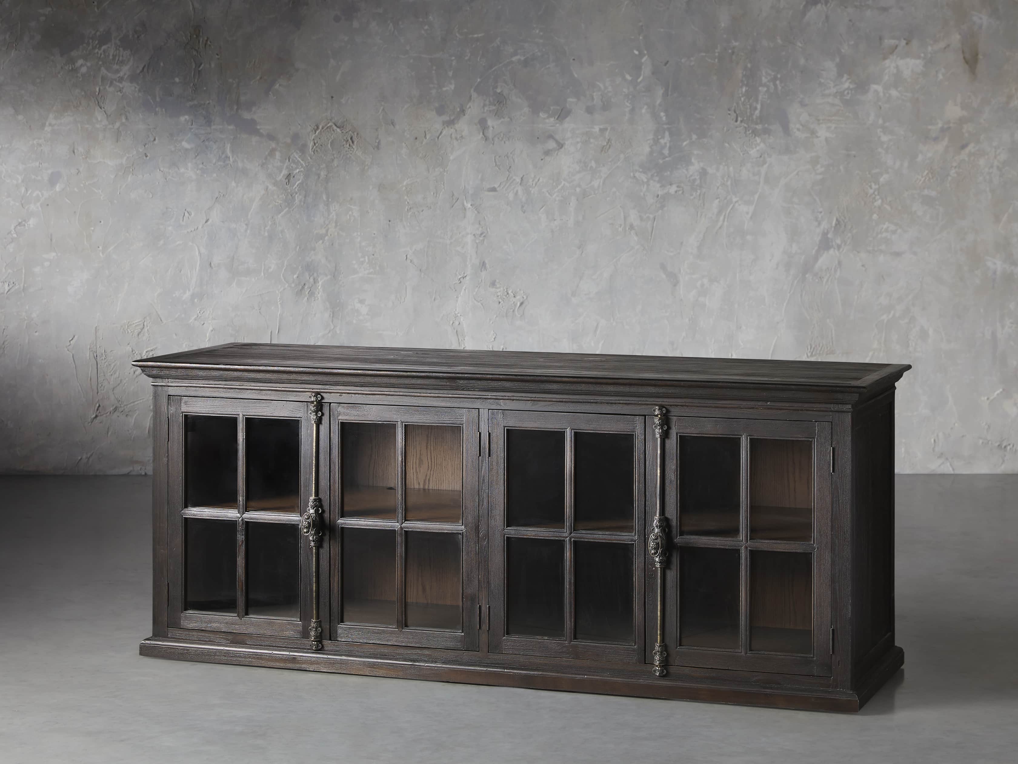 Chorus Theory 80" Media Console in Ebony, slide 2 of 5