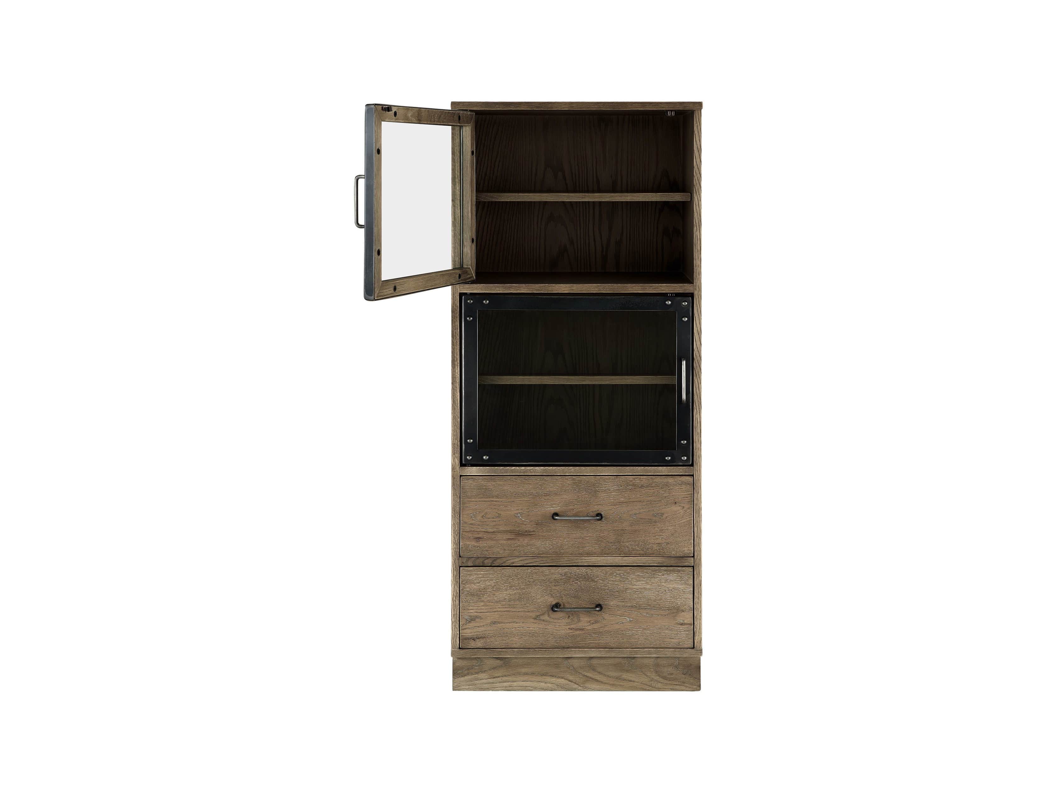Curiosity Modular 3 Cubby Cabinet In Natural