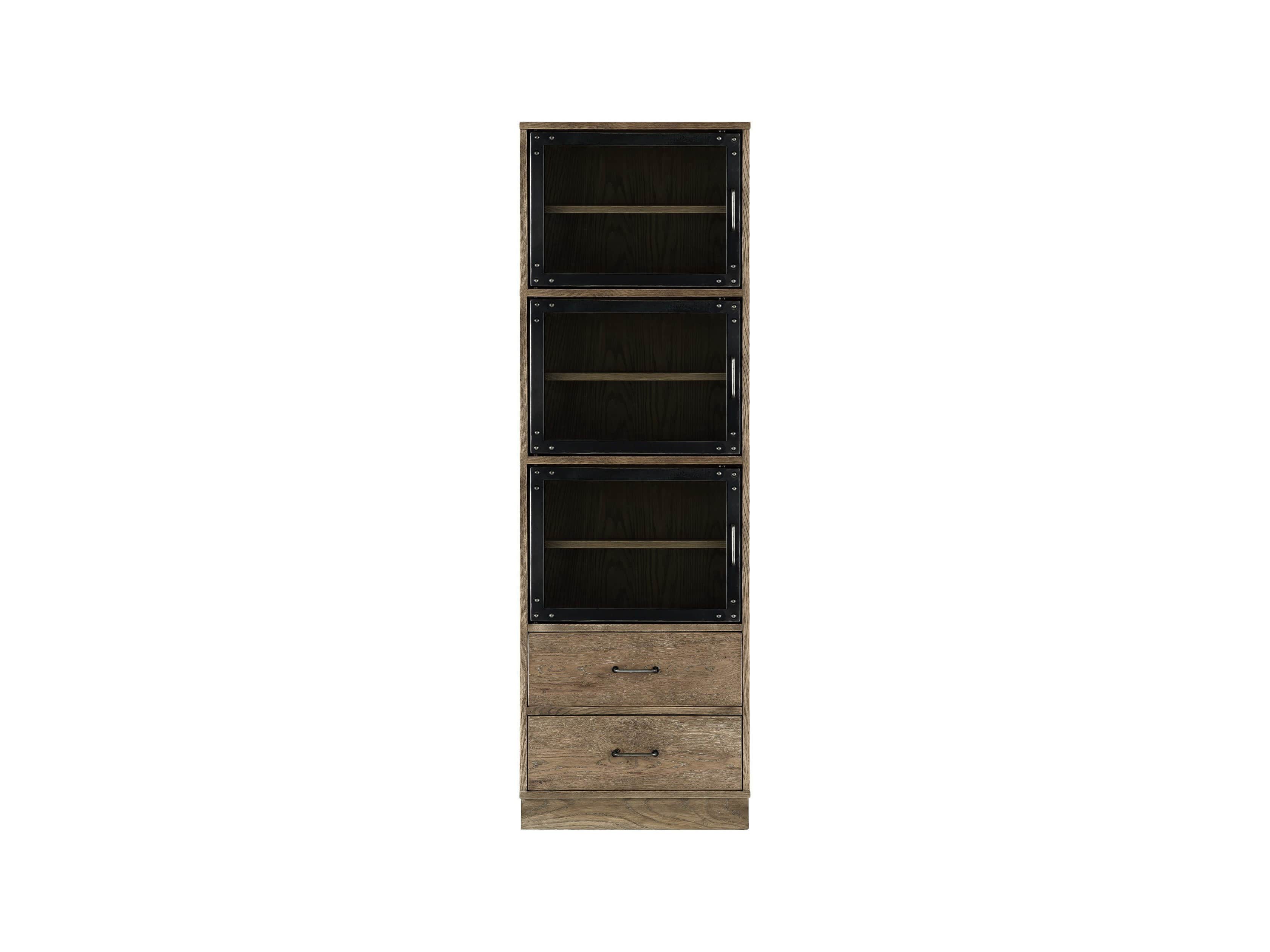 Curiosity Modular 4 Cubby Cabinet In Natural, slide 4 of 5