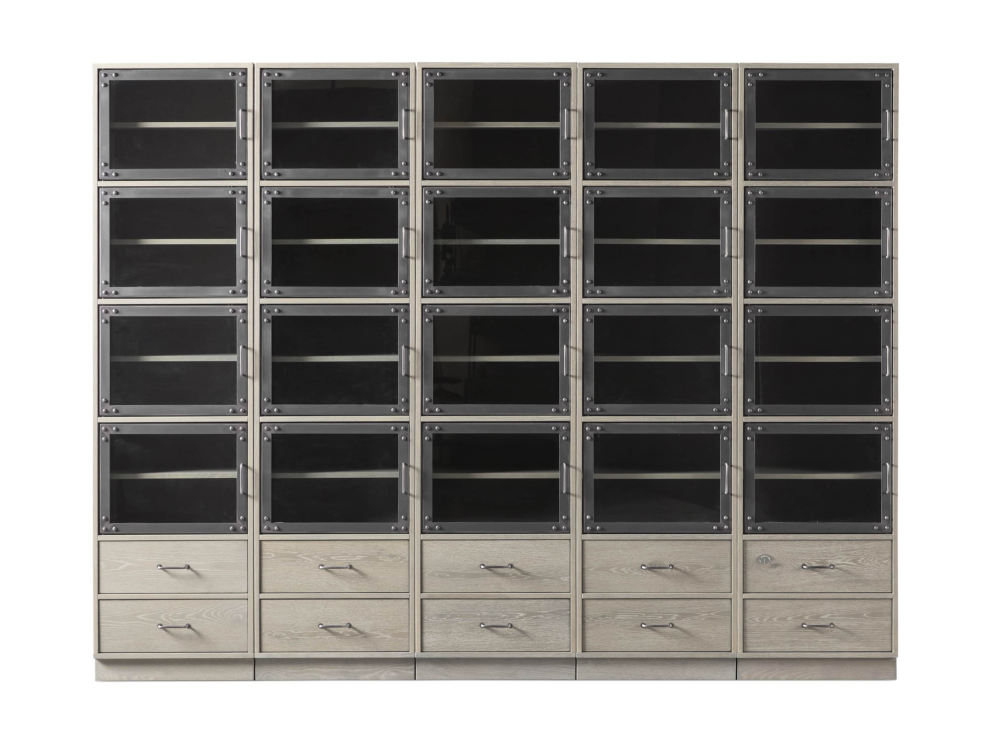 Curiosity Tall Cabinet in Pebble Grey, slide 4 of 4