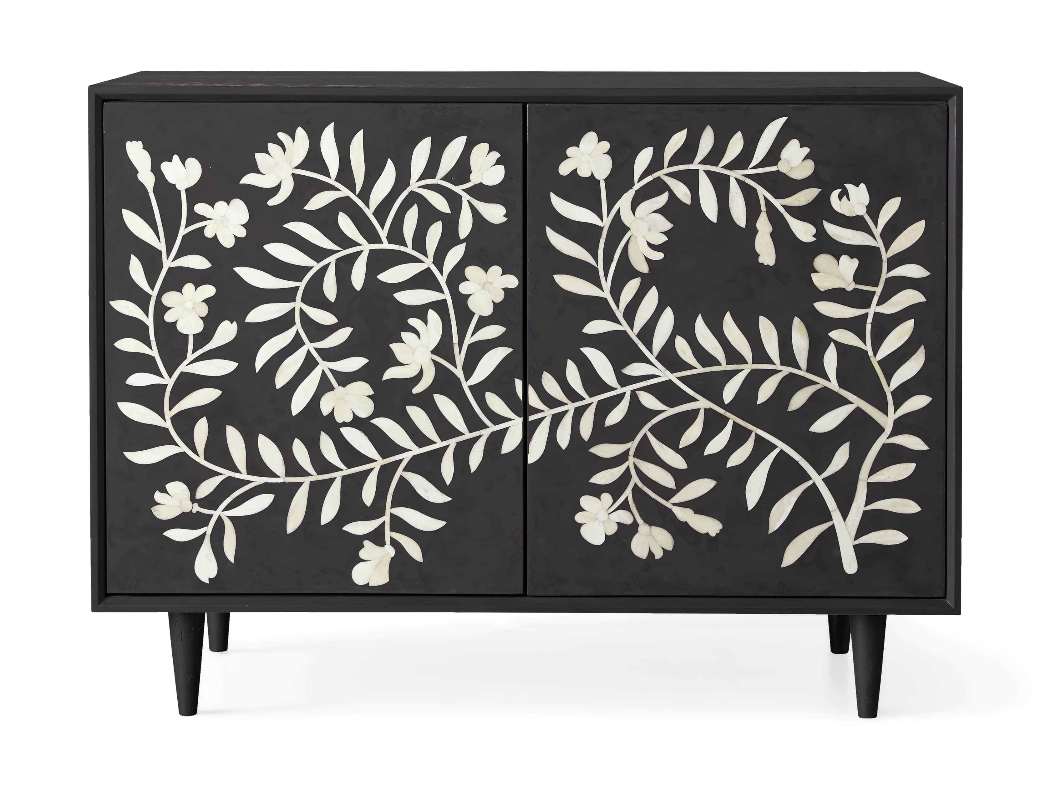 Divya 43" Two Door Cabinet in Night, slide 5 of 5