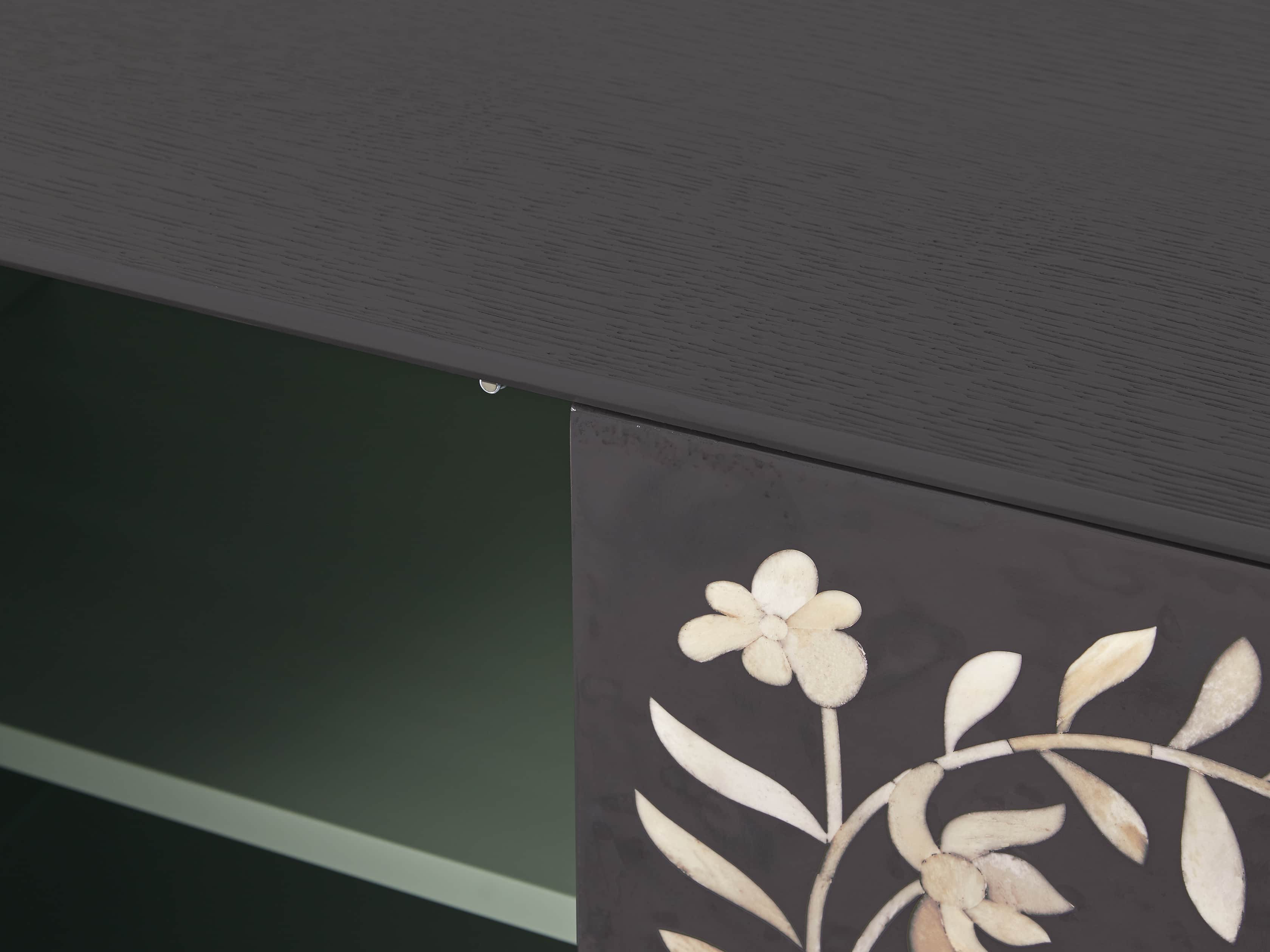 Divya 43" Two Door Cabinet in Night, slide 3 of 5