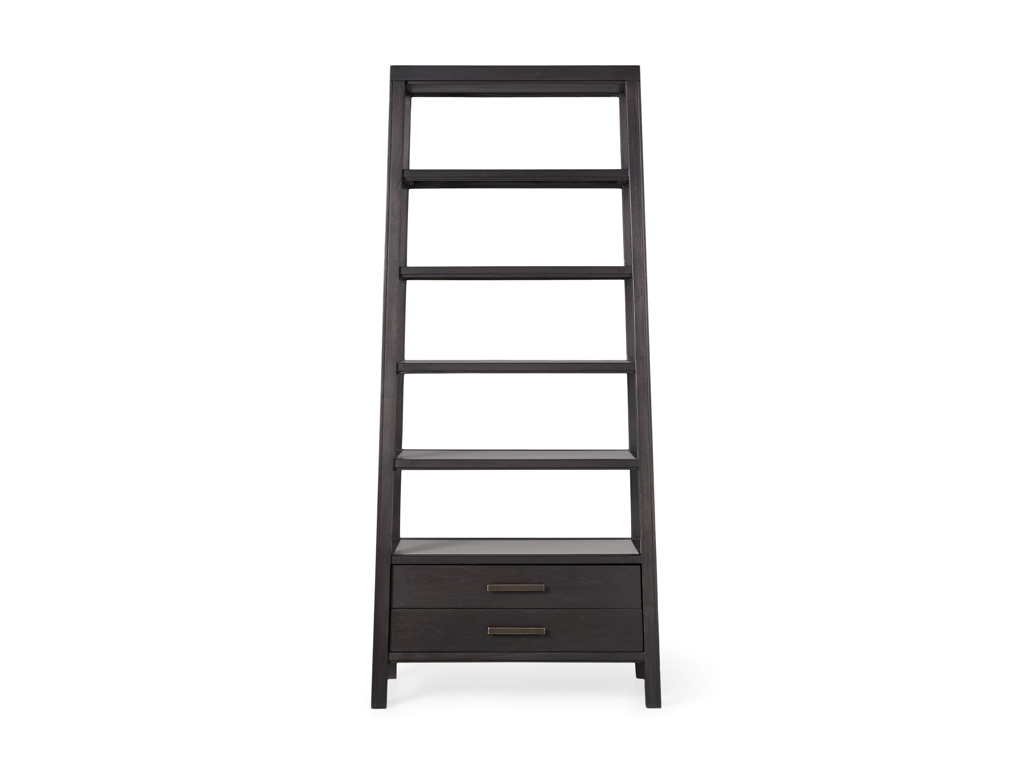 Euclid 36" Single Bookcase in Ristretto, slide 6 of 6