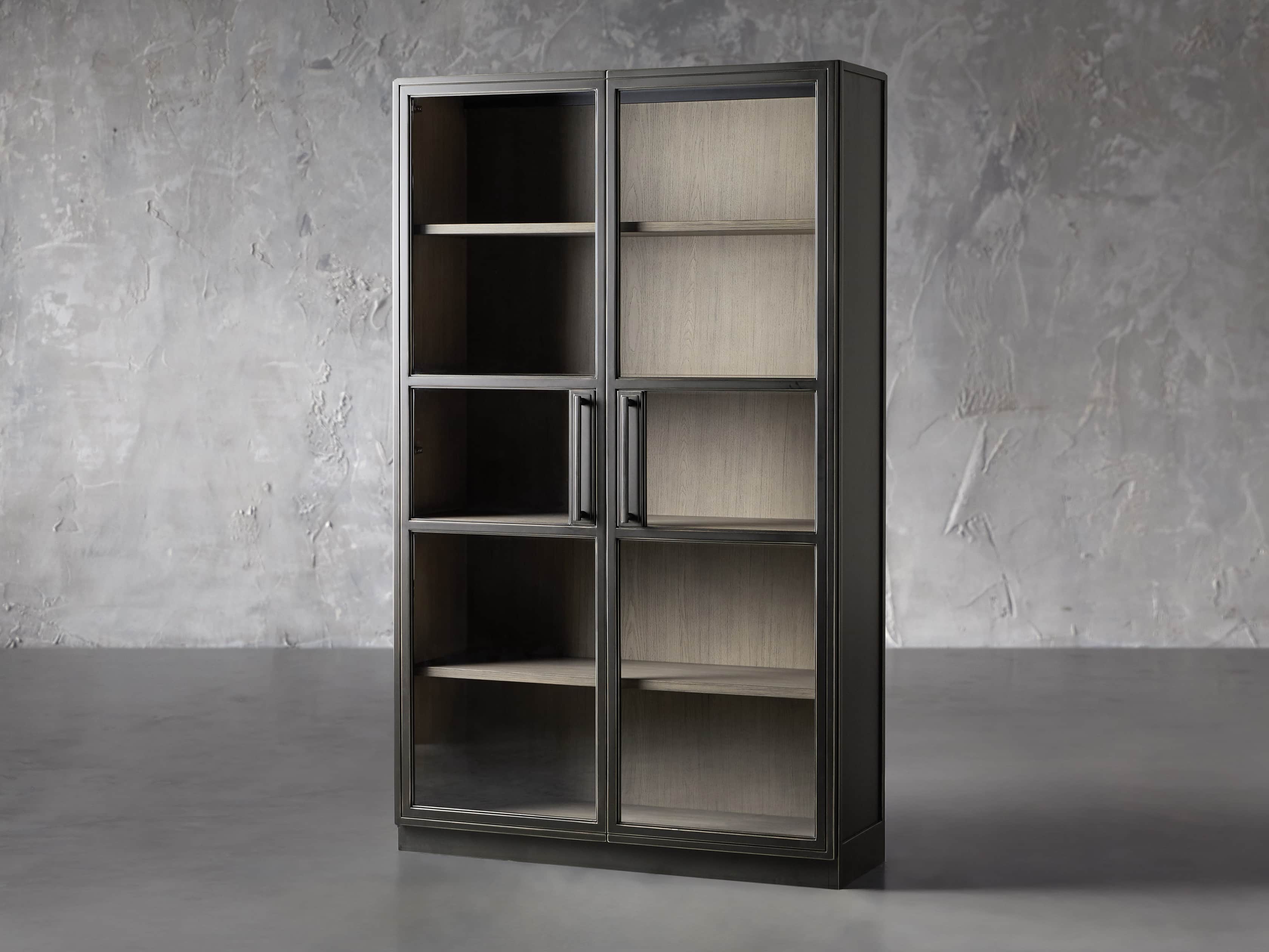 Factory Frame 48" Cabinet in Usine Black, slide 2 of 6