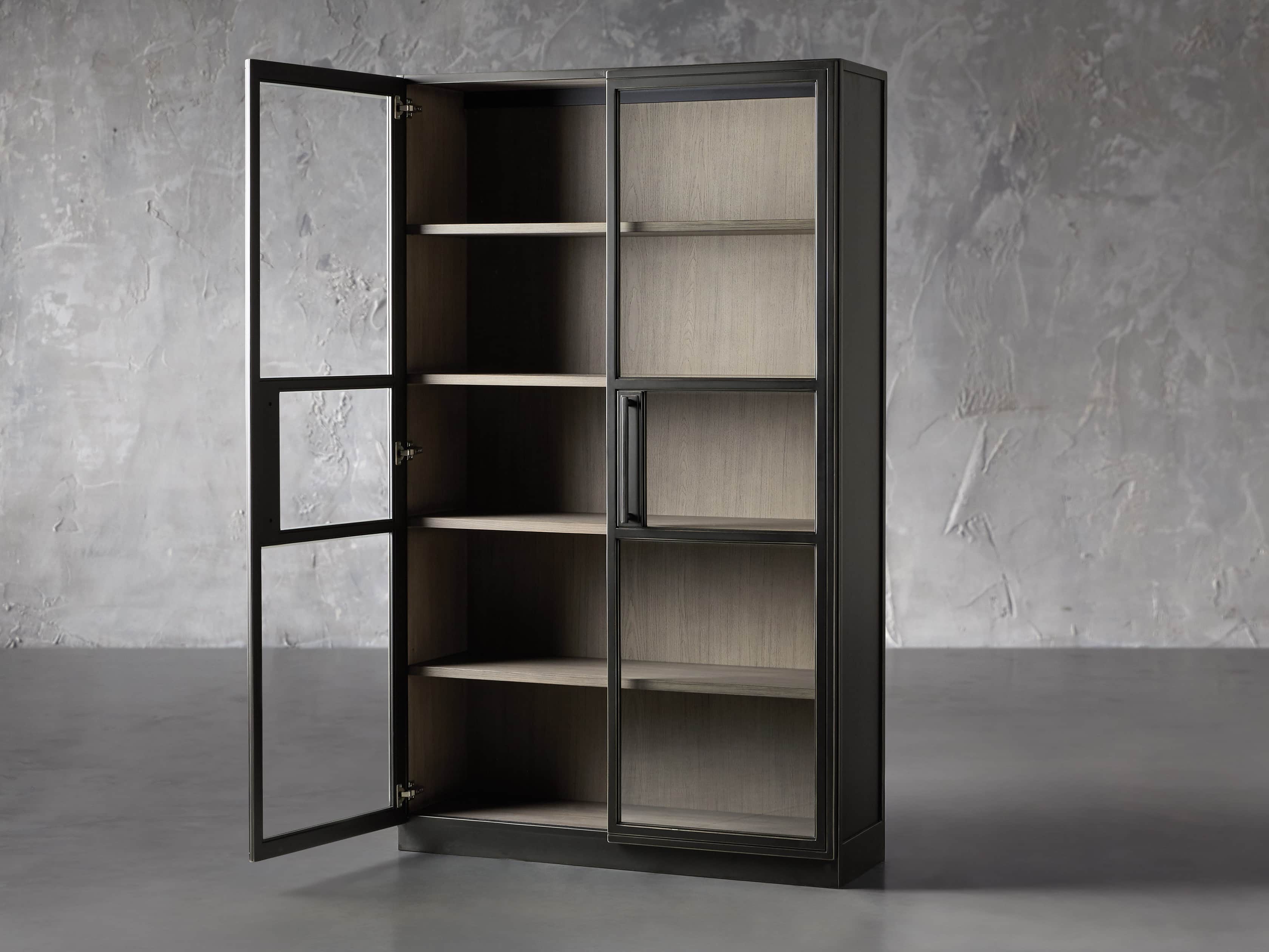 Factory Frame 48" Cabinet in Usine Black, slide 3 of 6