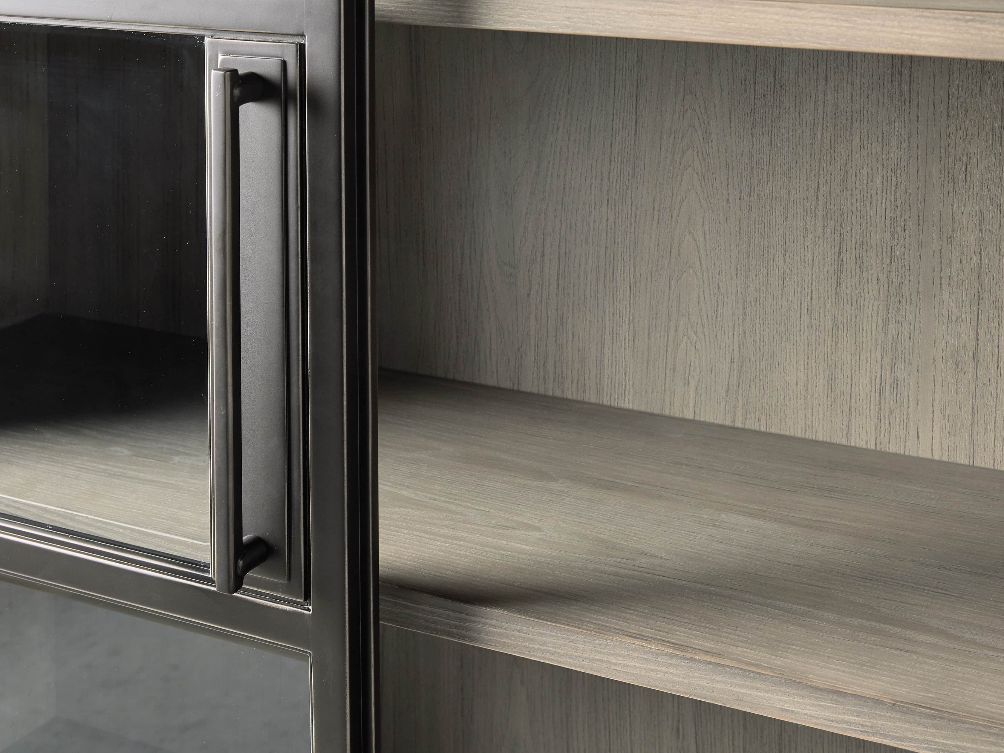 Factory Frame 48" Cabinet in Usine Black, slide 4 of 6