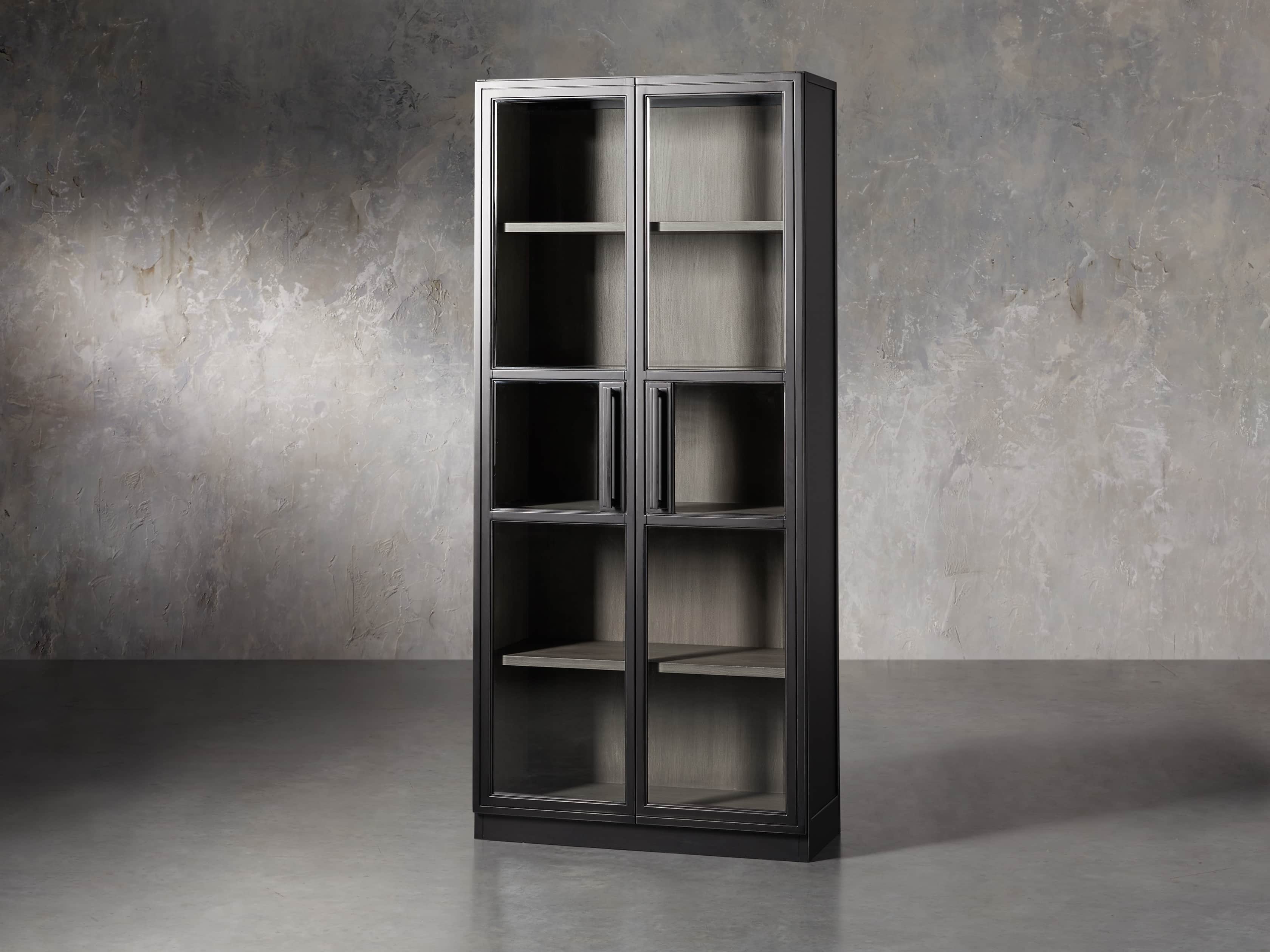 Factory Frame 36" Cabinet in Usine Black, slide 3 of 7