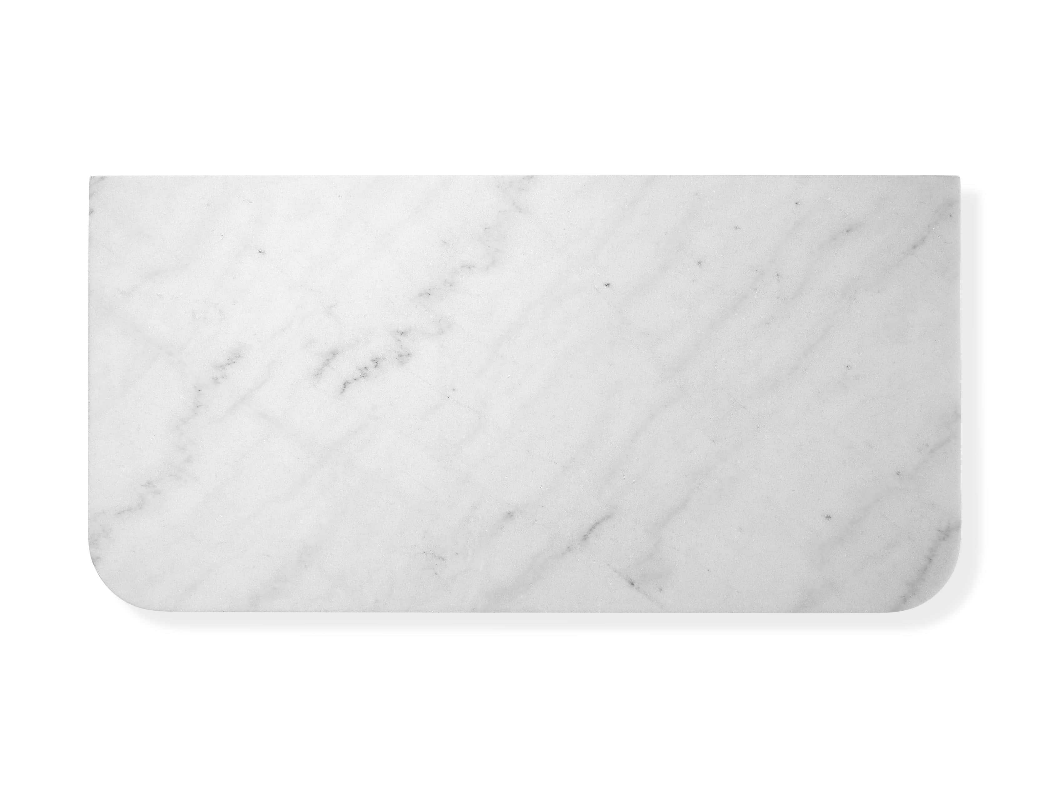 Finnley 36" 2 Door Cabinet in Liath Smoke with Marble Top, slide 6 of 6