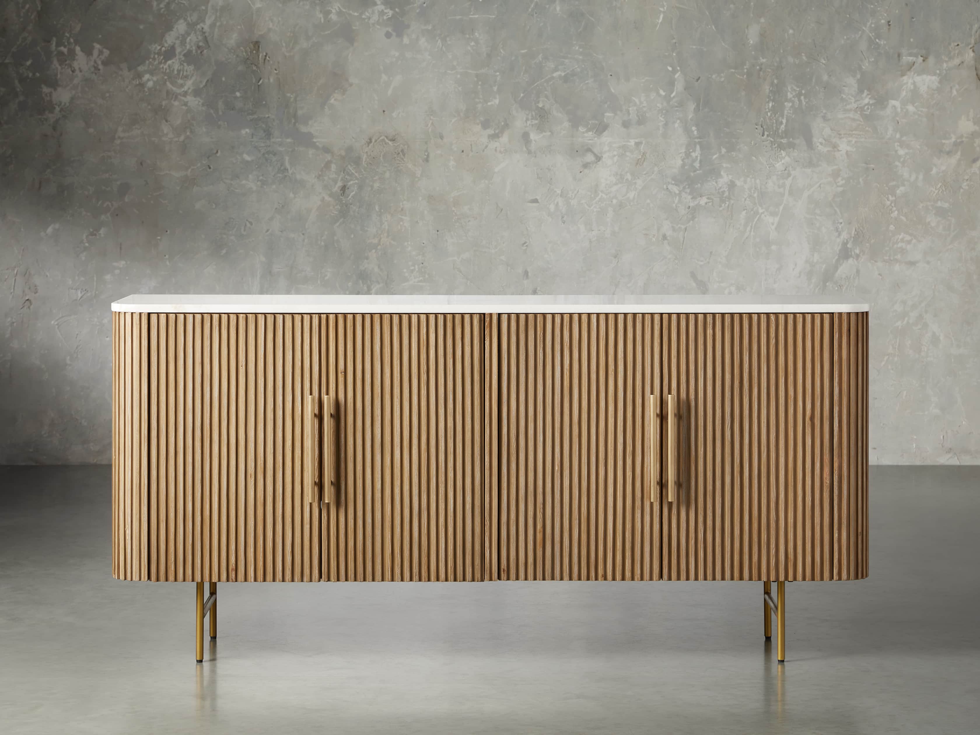 View the Finnley Media Console | Variant: BLONDE