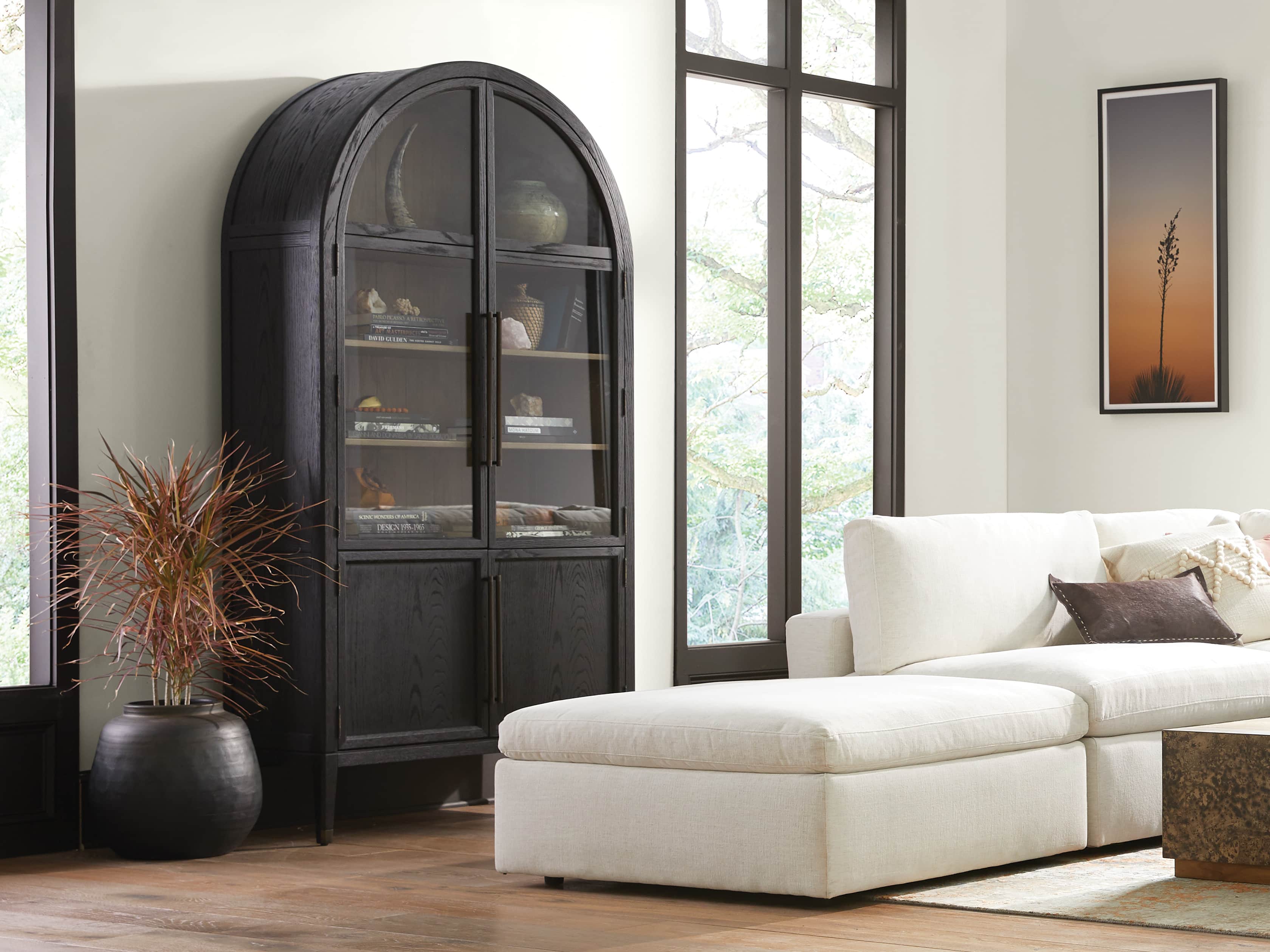HATTIE EBONY WALL CABINET, slide 4 of 6