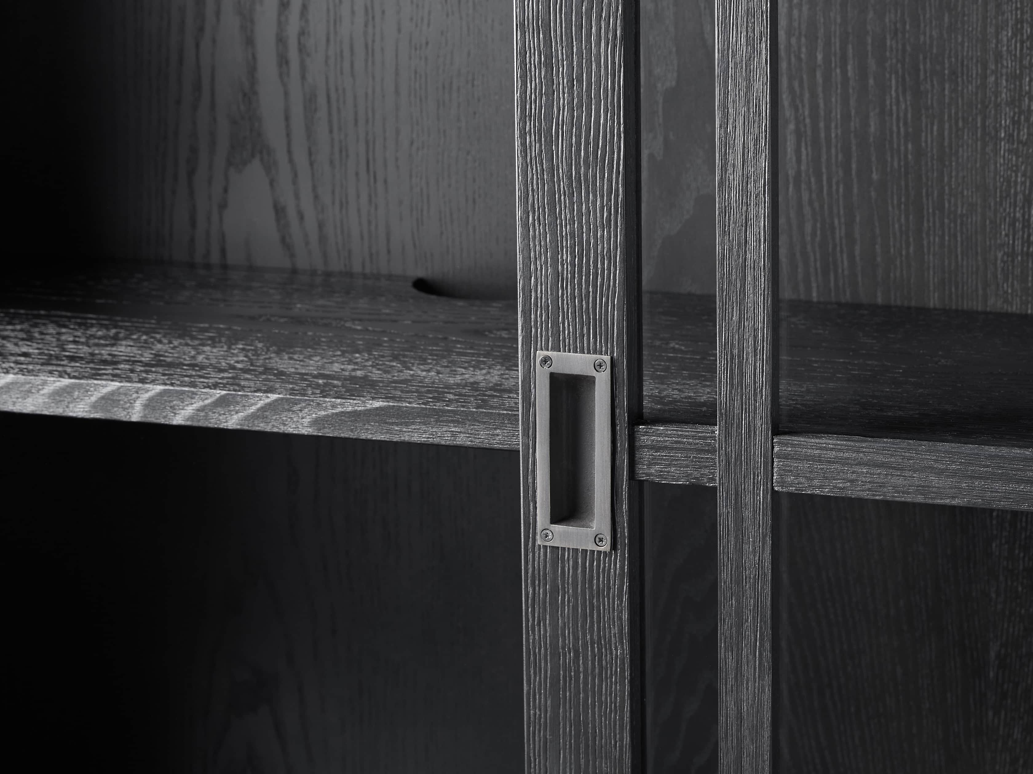 Spencer 71" Double Cabinet in Ebony, slide 3 of 4