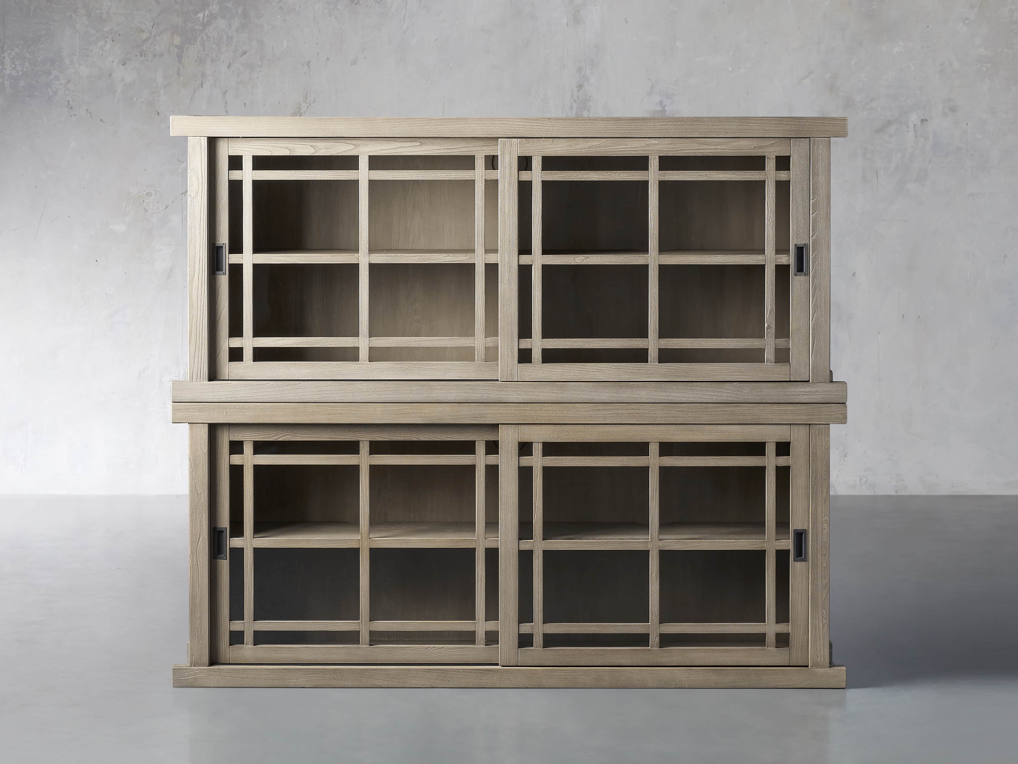 Sullivan 71" Double Cabinet in Shiitake, slide 1 of 4