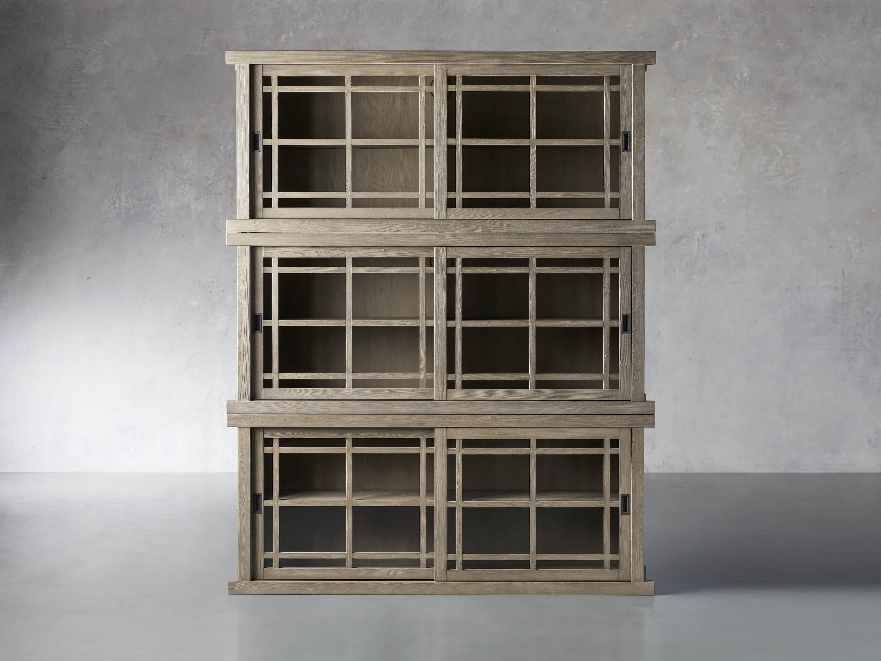 Sullivan 71" Triple Cabinet in Shiitake, slide 1 of 4