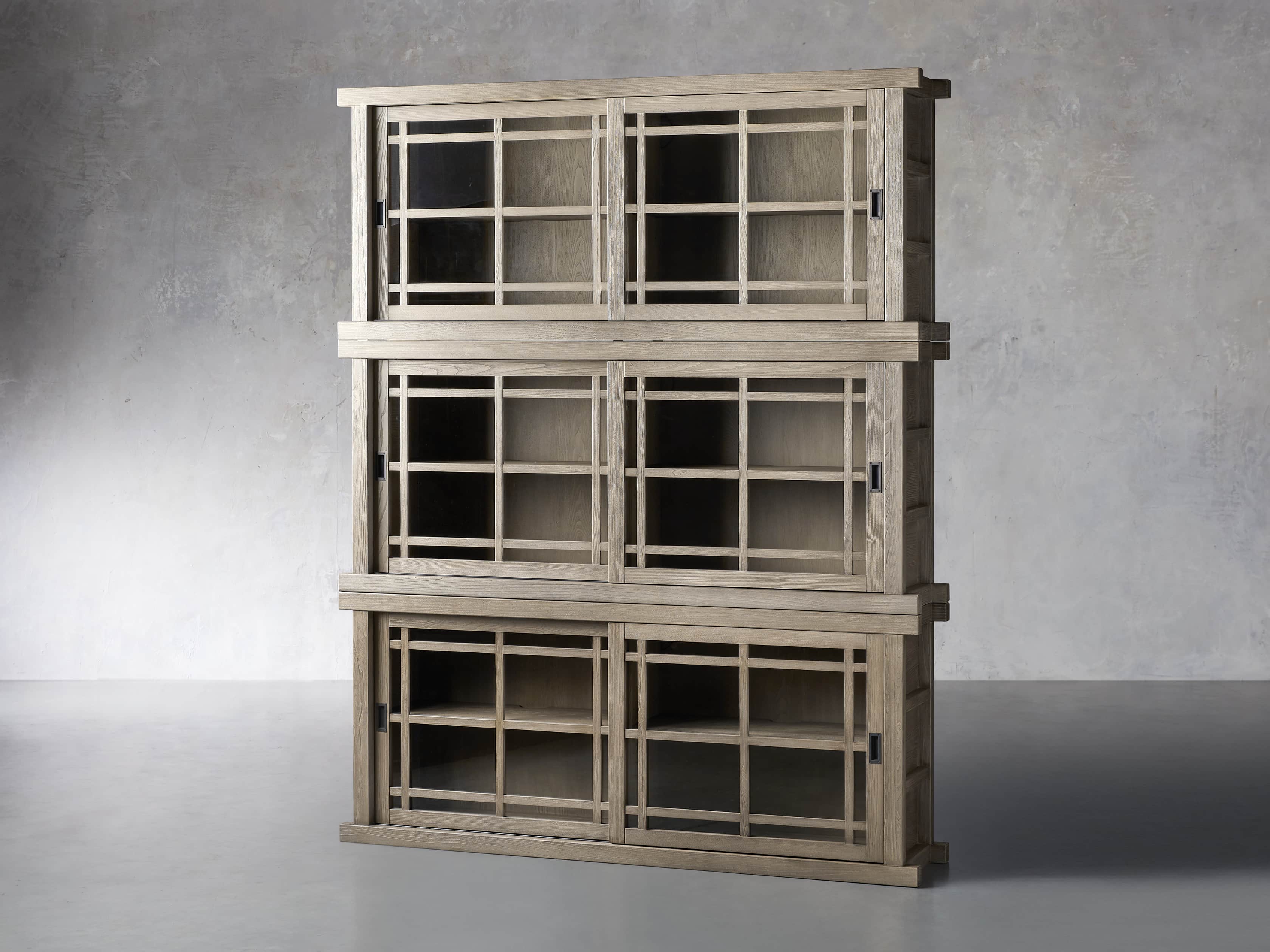 Sullivan 71" Triple Cabinet in Shiitake, slide 2 of 4