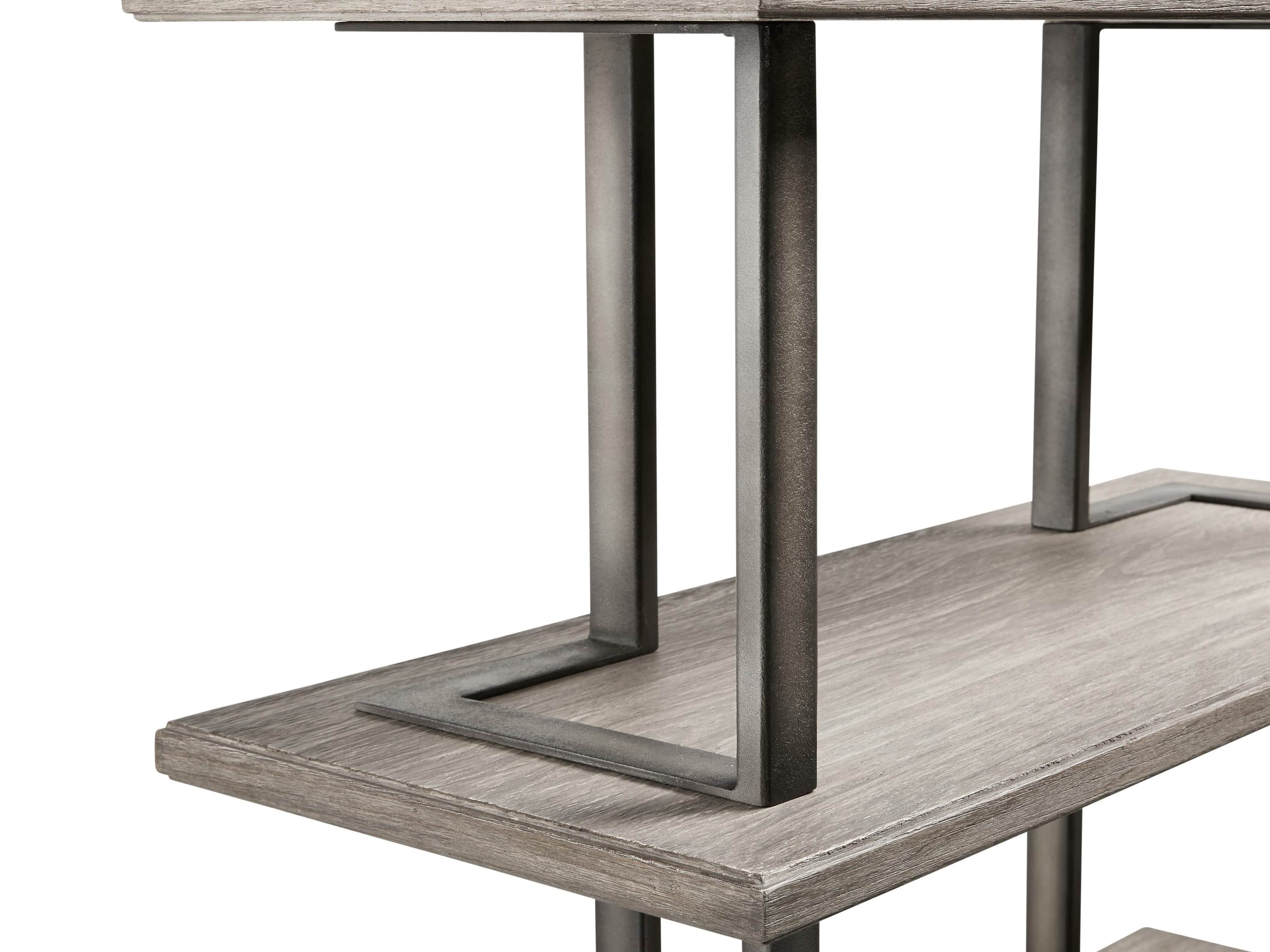 Madison 40" Single Bookcase in Stone on Ash